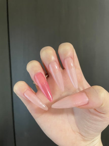 BRG ジェルネイル/DAISO/ジェルネイルを使ったクチコミ(1枚目)