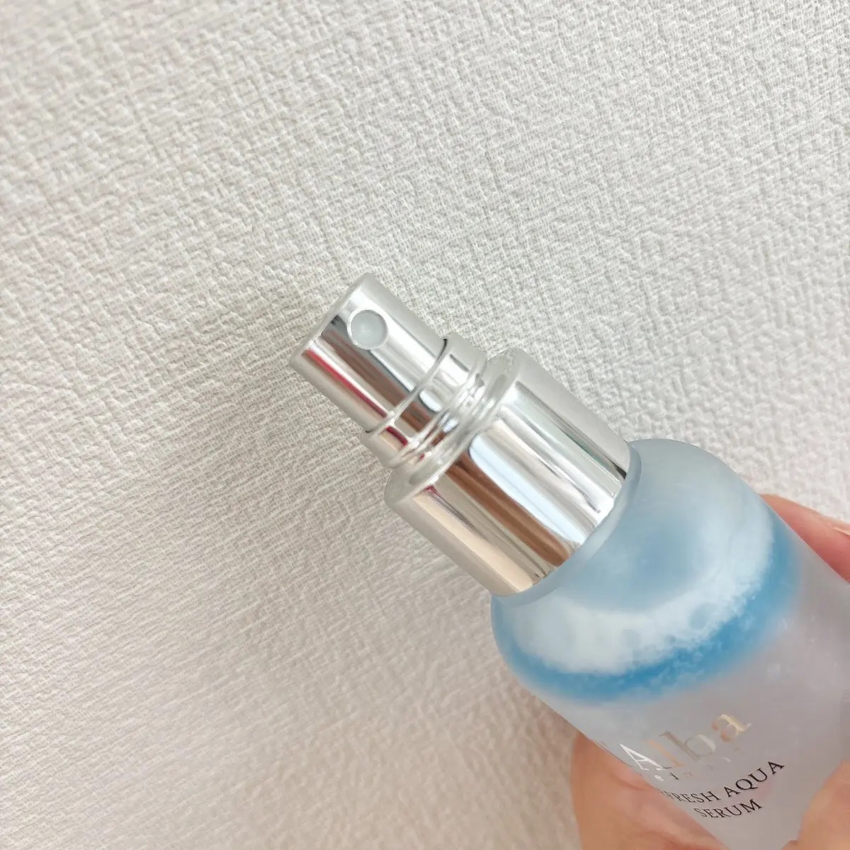 ダルバ ホワイトトリュフリフレッシュアクアセラムのクチコミ「ダルバ ホワイトトリュフリフレッシュアクアセラム
新作のダルバ クーリングミスト 
ブルー好き.....」（3枚目）