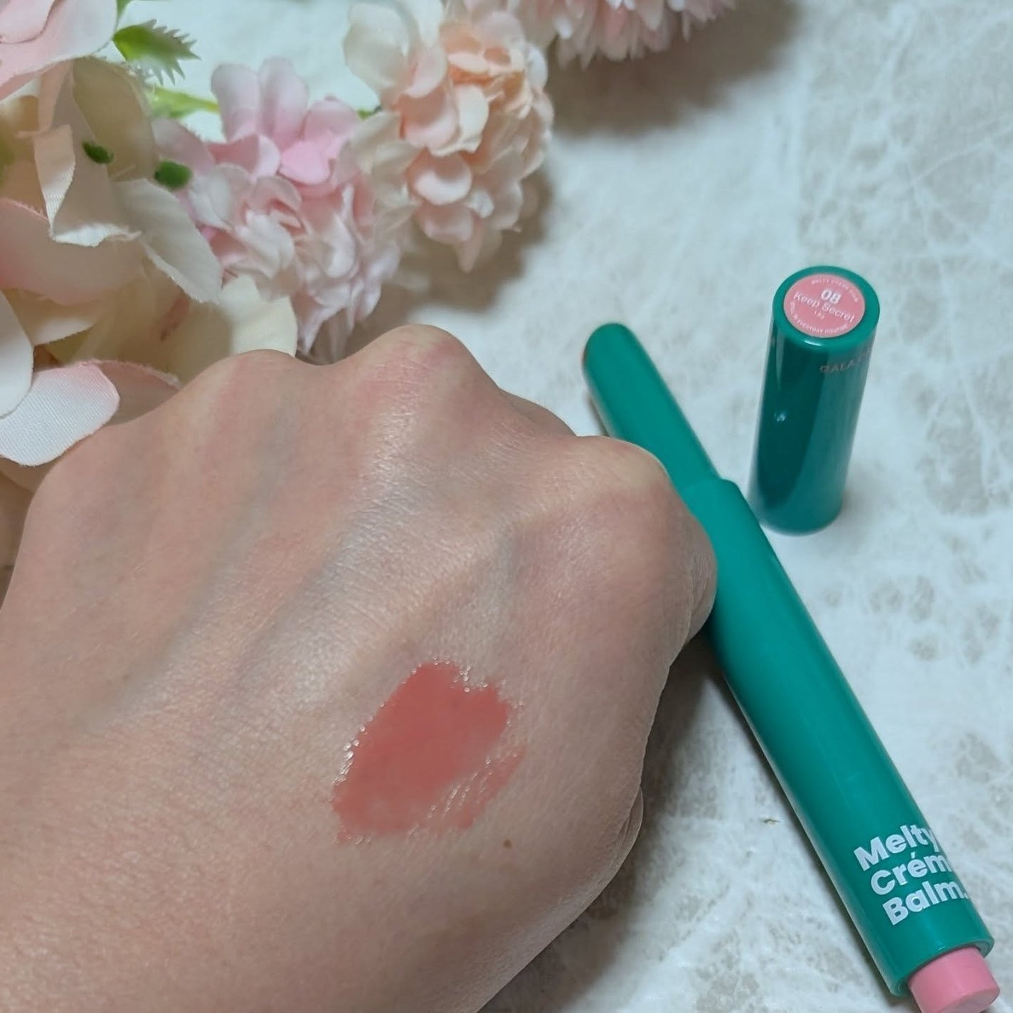 MELTY CREME BALM/Gala Camille/リップバームを使ったクチコミ(6枚目)