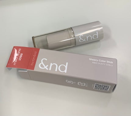 アンドバイロムアンド グラッシーバーム/&nd by rom&nd/口紅を使ったクチコミ(1枚目)