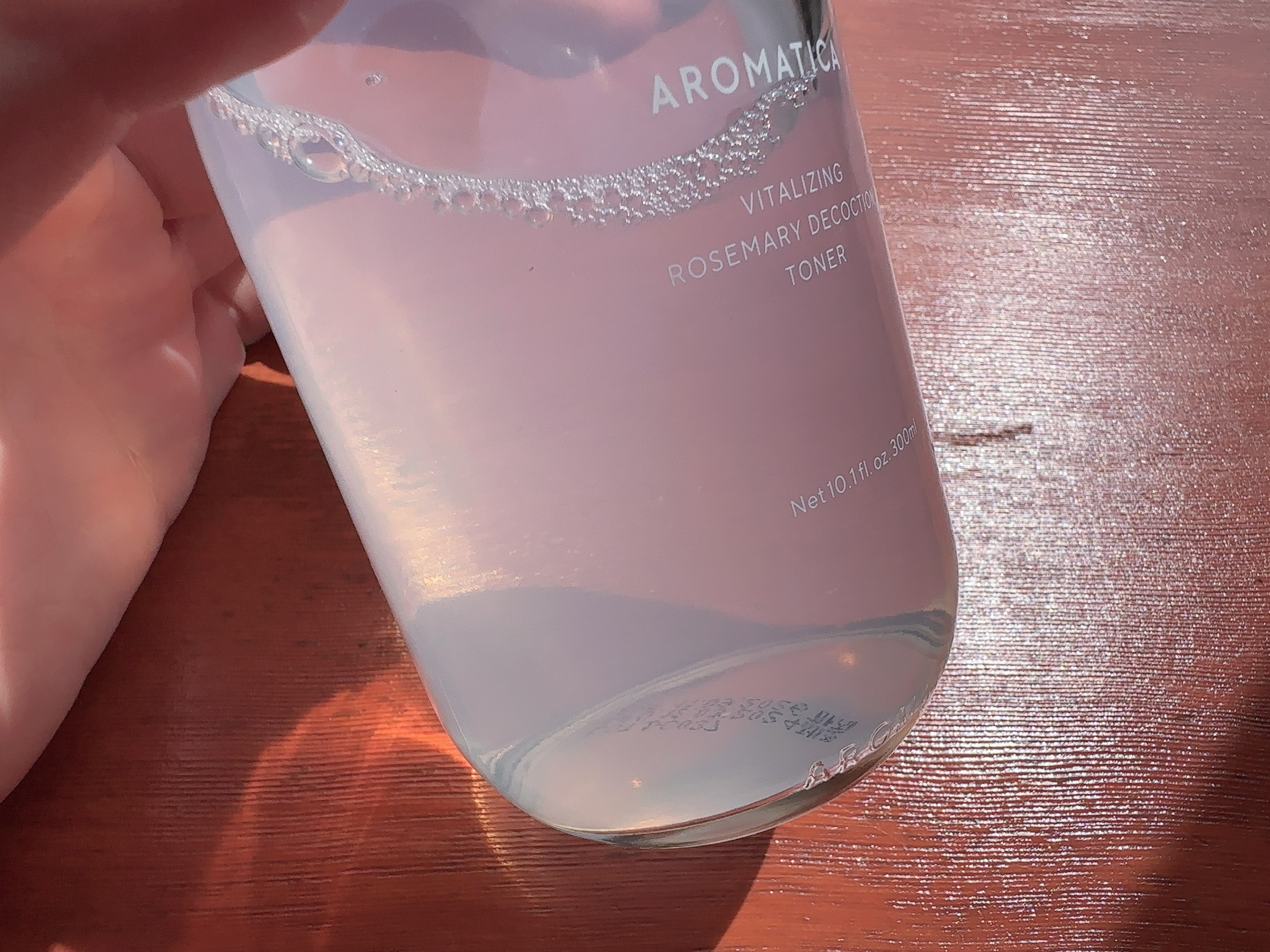 ローズマリー ディコクショントナー/AROMATICA/化粧水を使ったクチコミ（2枚目）