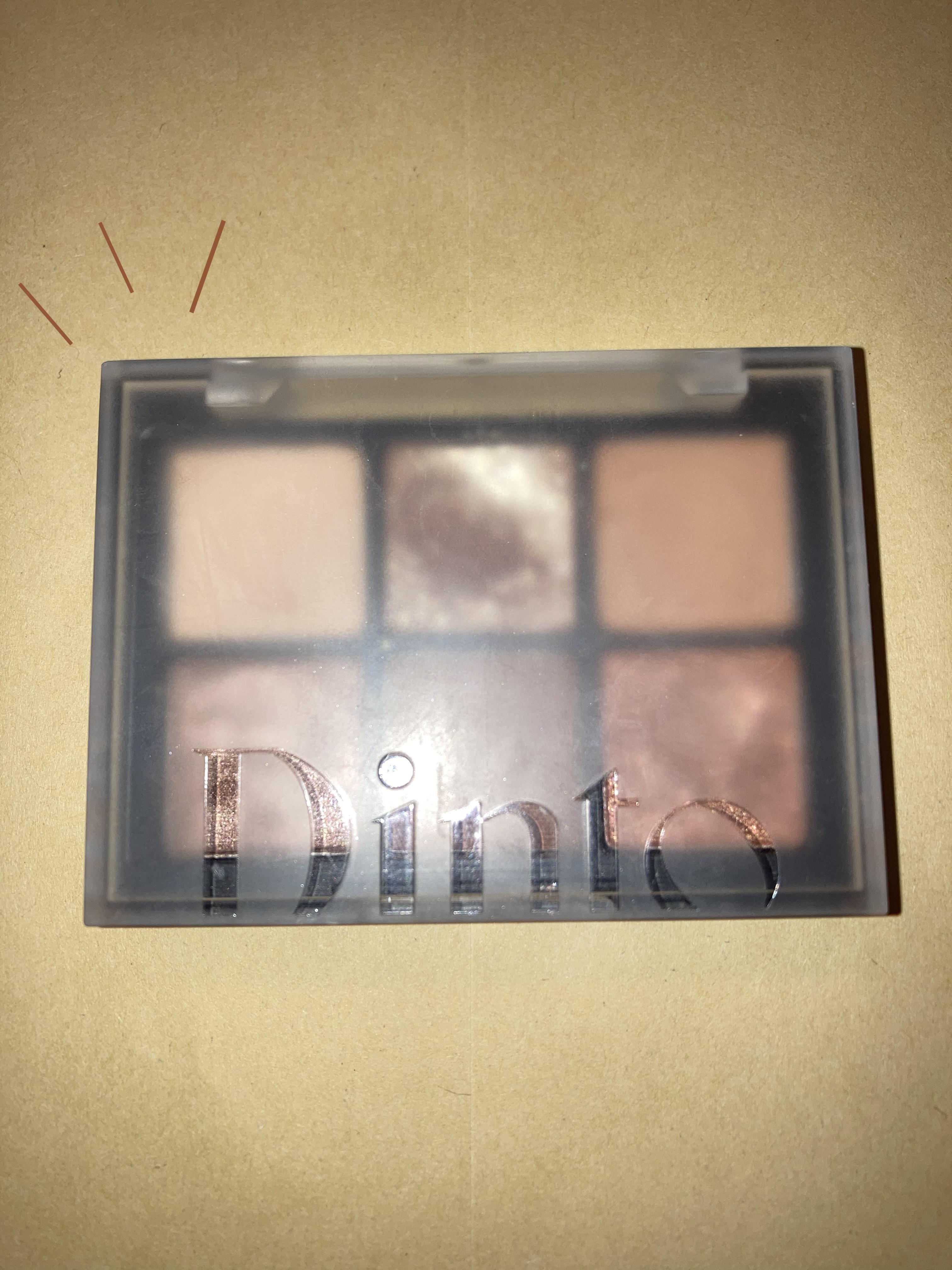 ブラーフィニシュシャドウパレット/Dinto/アイシャドウパレットを使ったクチコミ（1枚目）