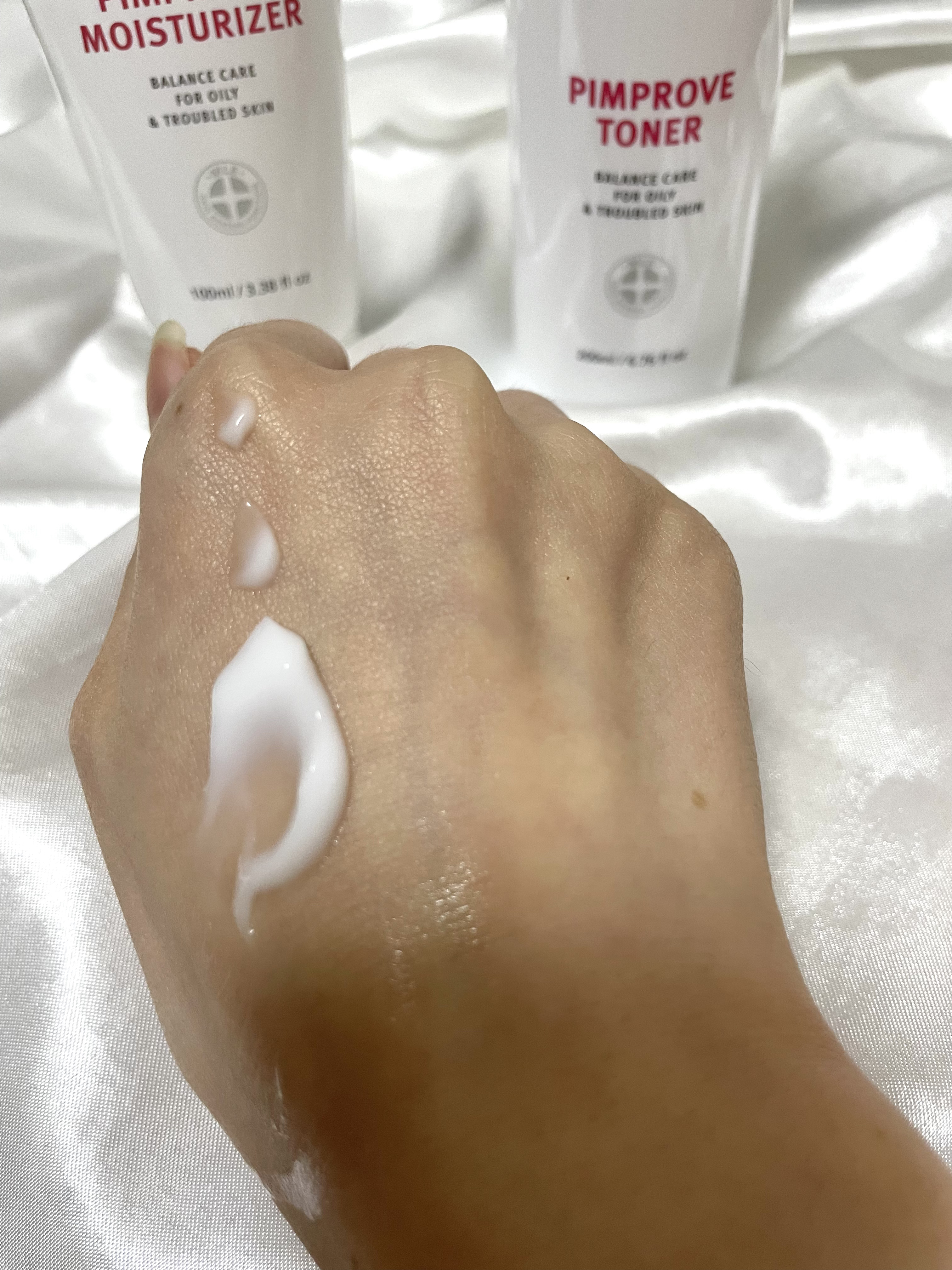 ピンプローブモイスチャーライザー/ZEROID/フェイスクリームを使ったクチコミ（3枚目）