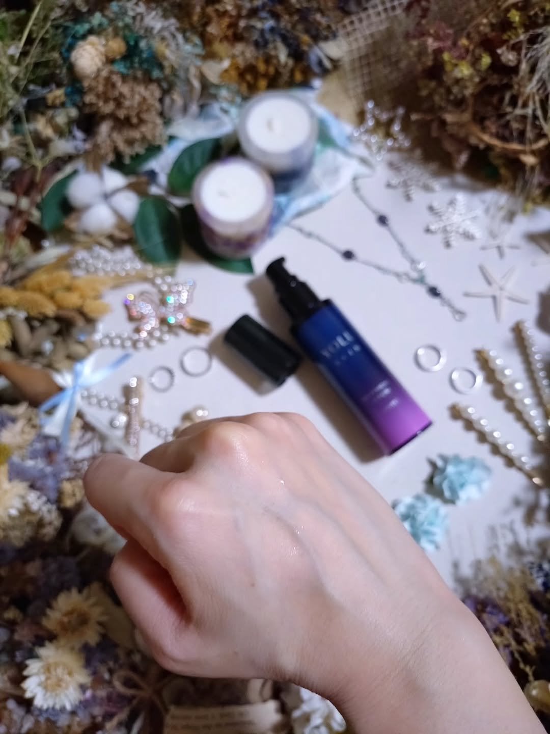 ヨル スキン オーバーナイトセラム モイスト/YOLU/美容液を使ったクチコミ(4枚目)