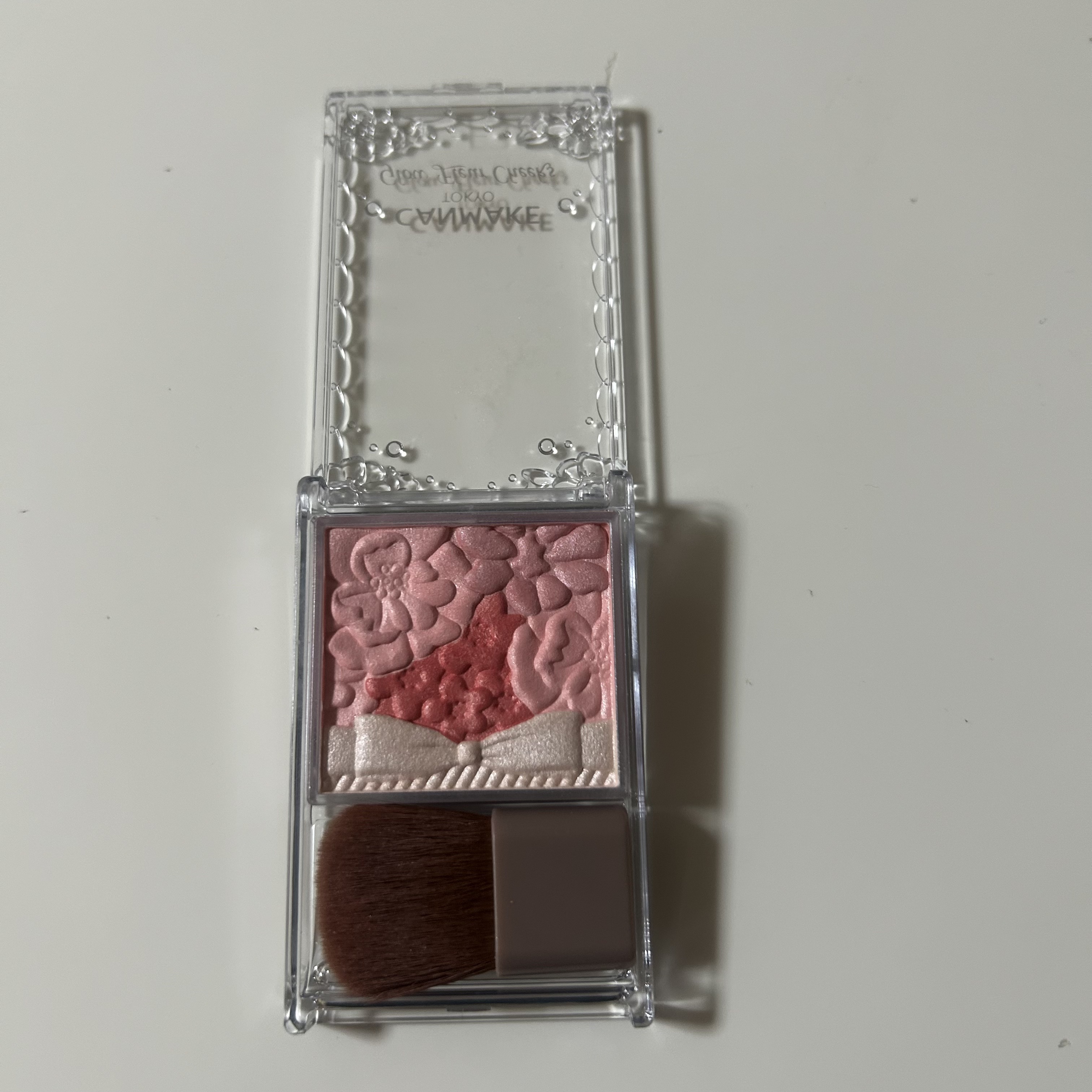 グロウフルールチークス/キャンメイク/パウダーチークを使ったクチコミ（3枚目）