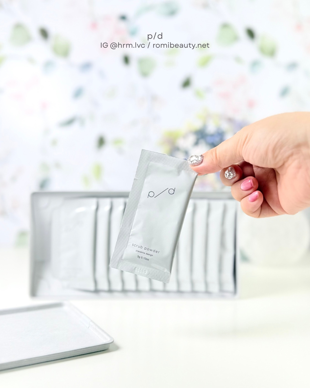 p/d スクラブパウダー/p/d/スクラブ・ゴマージュを使ったクチコミ（2枚目）