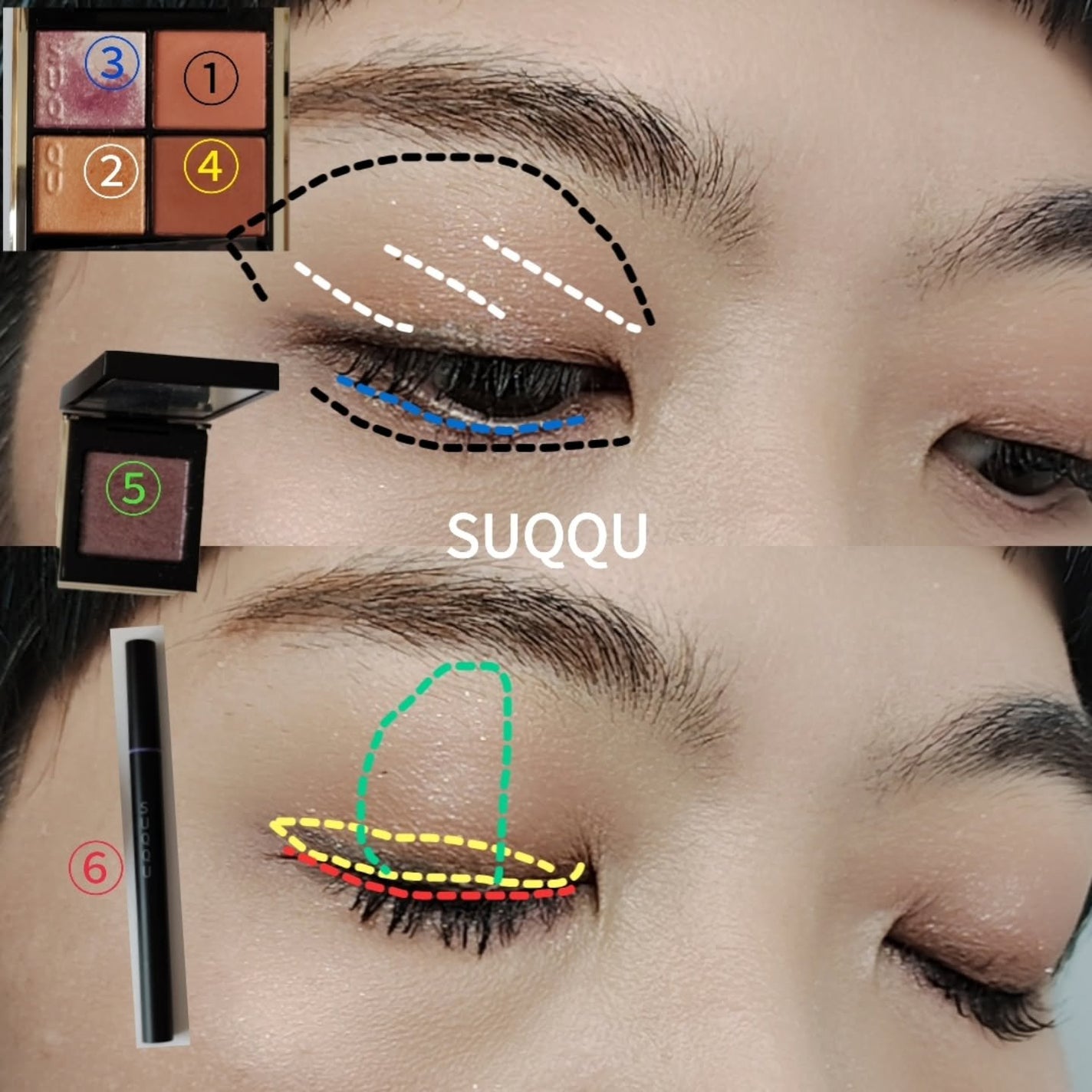 シグニチャー カラー アイズ/SUQQU/アイシャドウパレットを使ったクチコミ(5枚目)
