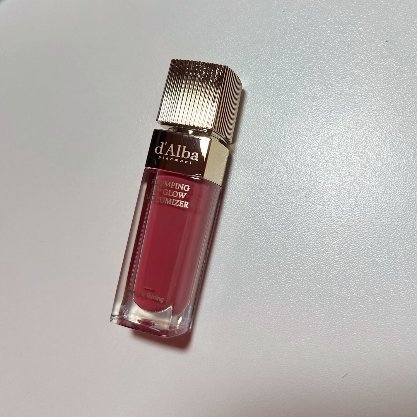 ダルバ プランピンクグロウボリューマイザー/ダルバ/リップグロスを使ったクチコミ(5枚目)