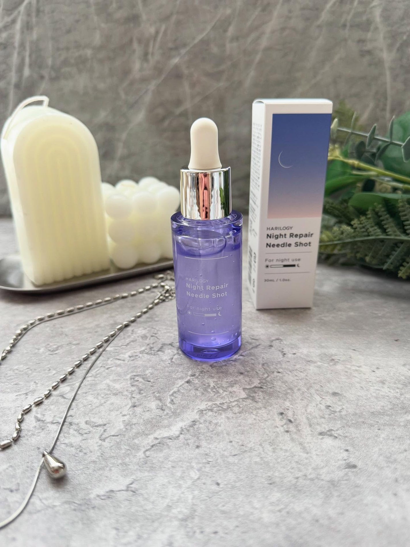 ナイトリペアニードルショット/HARILOGY/美容液を使ったクチコミ(1枚目)