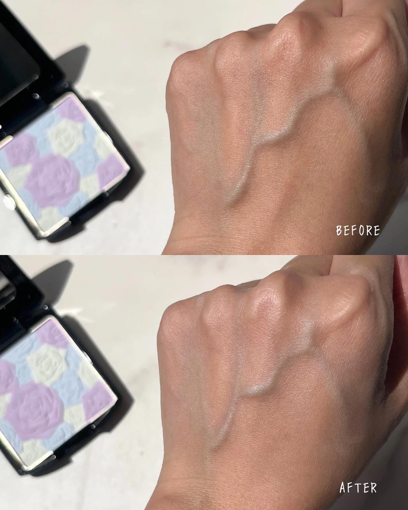 こんこん on LIPS 「\毛穴を感じさせないプレストパウダー/..............」(4枚目)