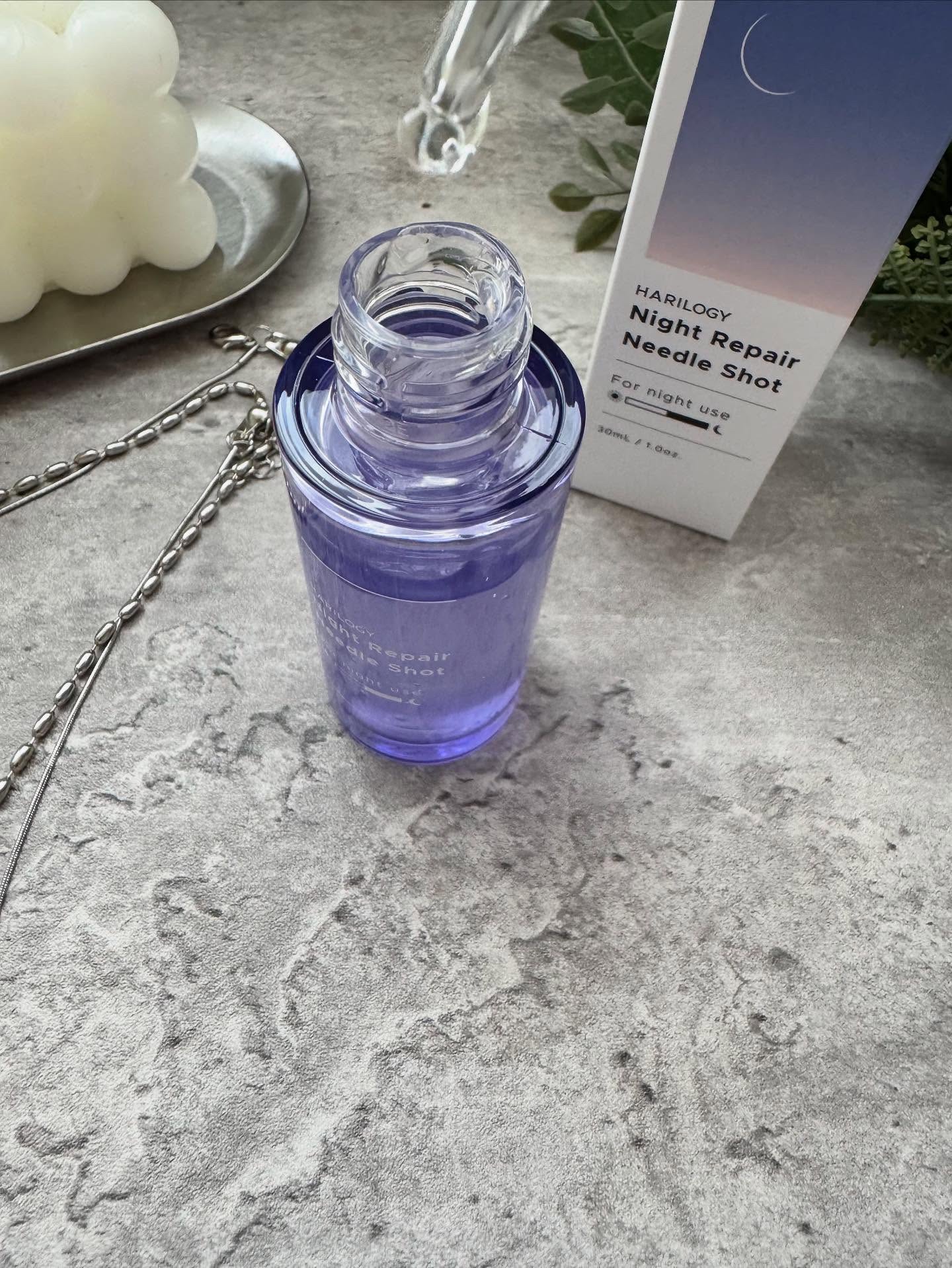 ナイトリペアニードルショット/HARILOGY/美容液を使ったクチコミ（2枚目）