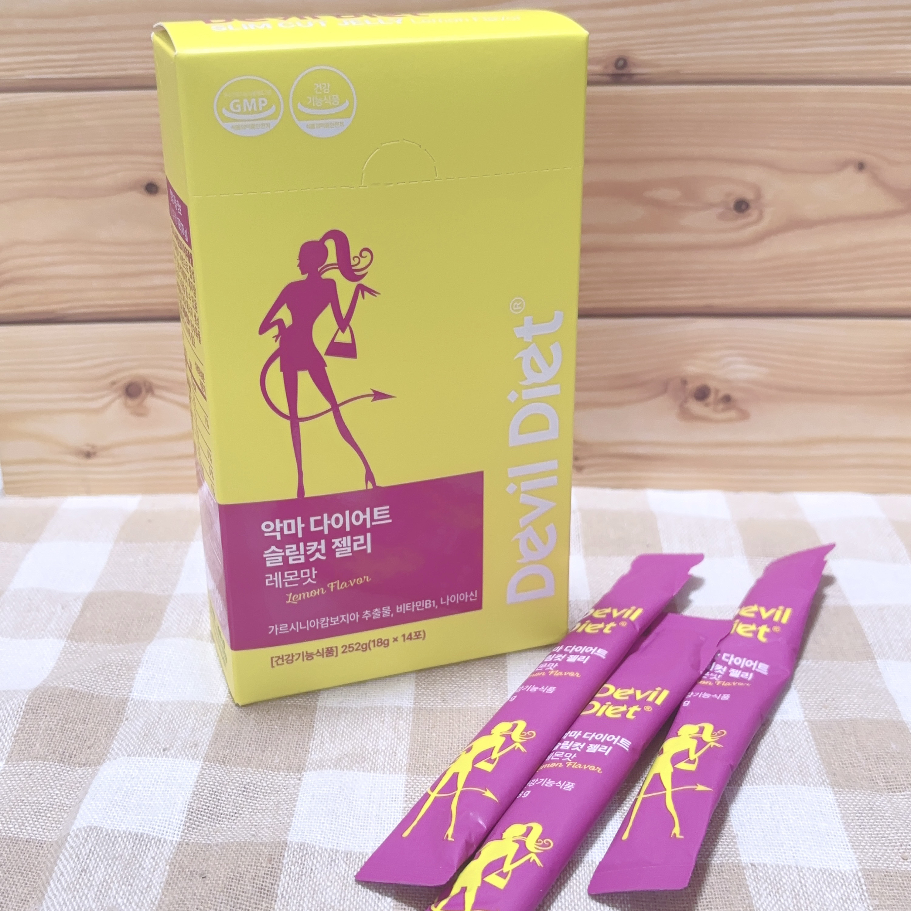 悪魔ダイエット スリムカットゼリー/ファームスビル/ゼリー飲料を使ったクチコミ（1枚目）