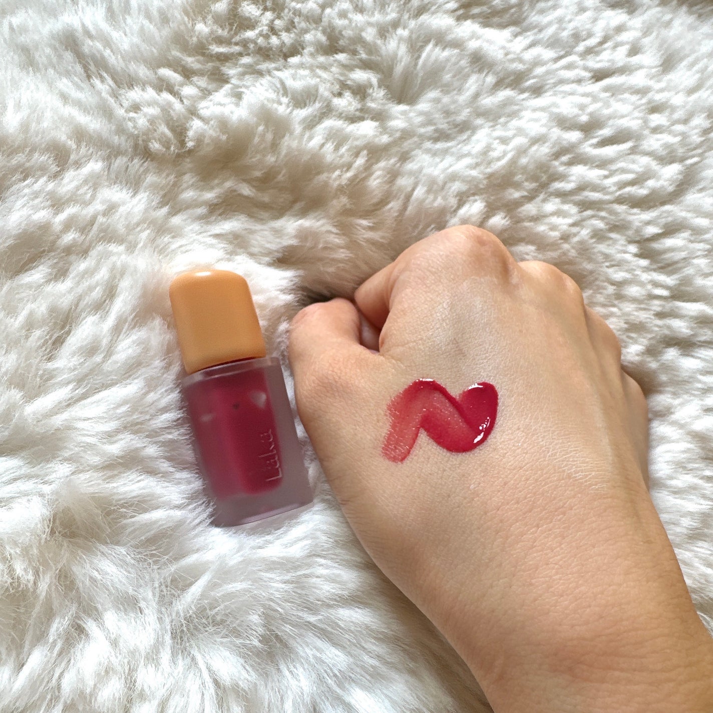 フルーティーグラムティント/Laka/リップティントを使ったクチコミ(2枚目)