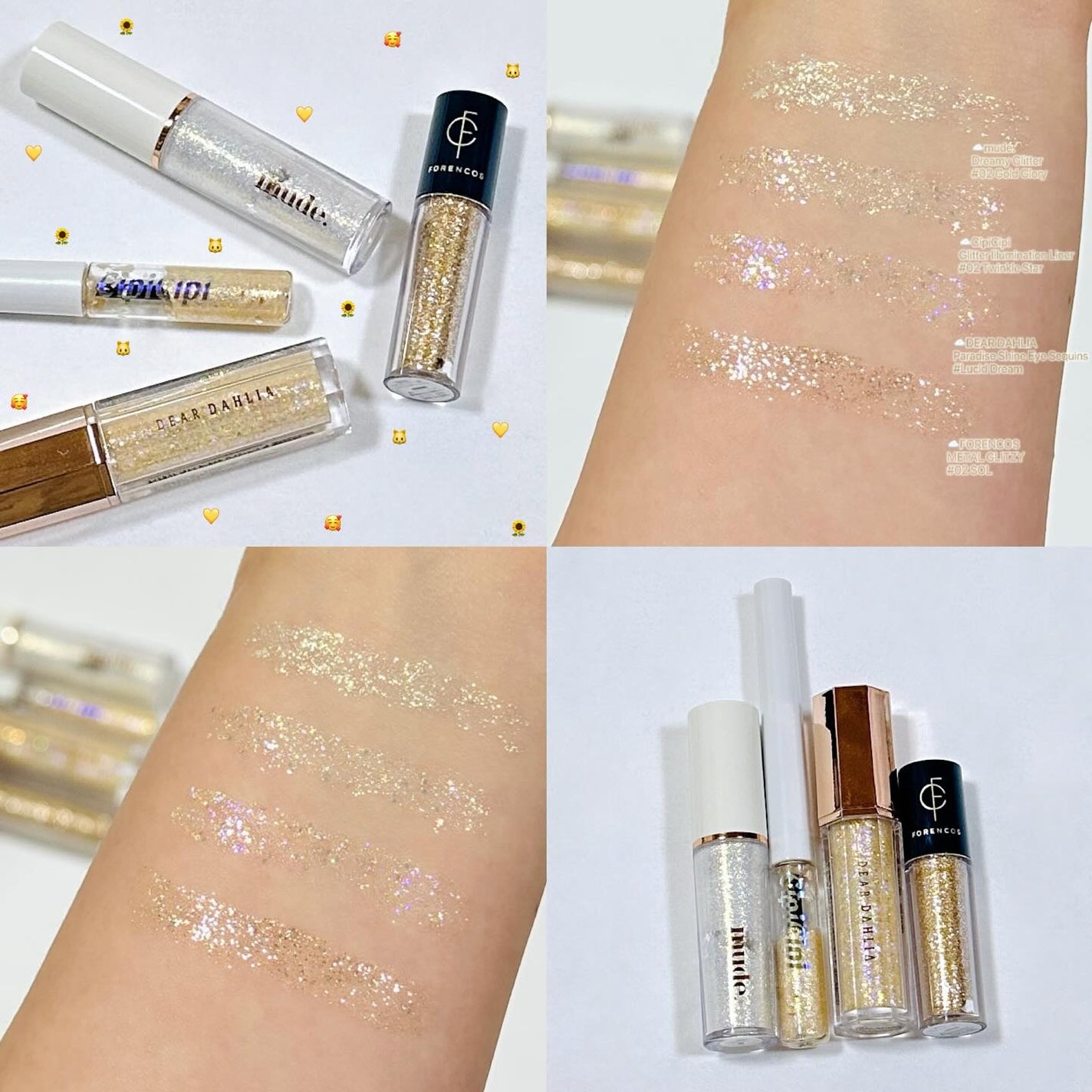 ディオール バックステージ フェイス グロウ パレット/Dior/ハイライトを使ったクチコミ(4枚目)