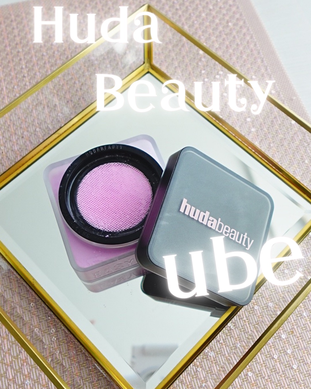 #Easy Bake Loose Baking & Setting Powder Banana Bread/Huda Beauty/ルースパウダーを使ったクチコミ（1枚目）