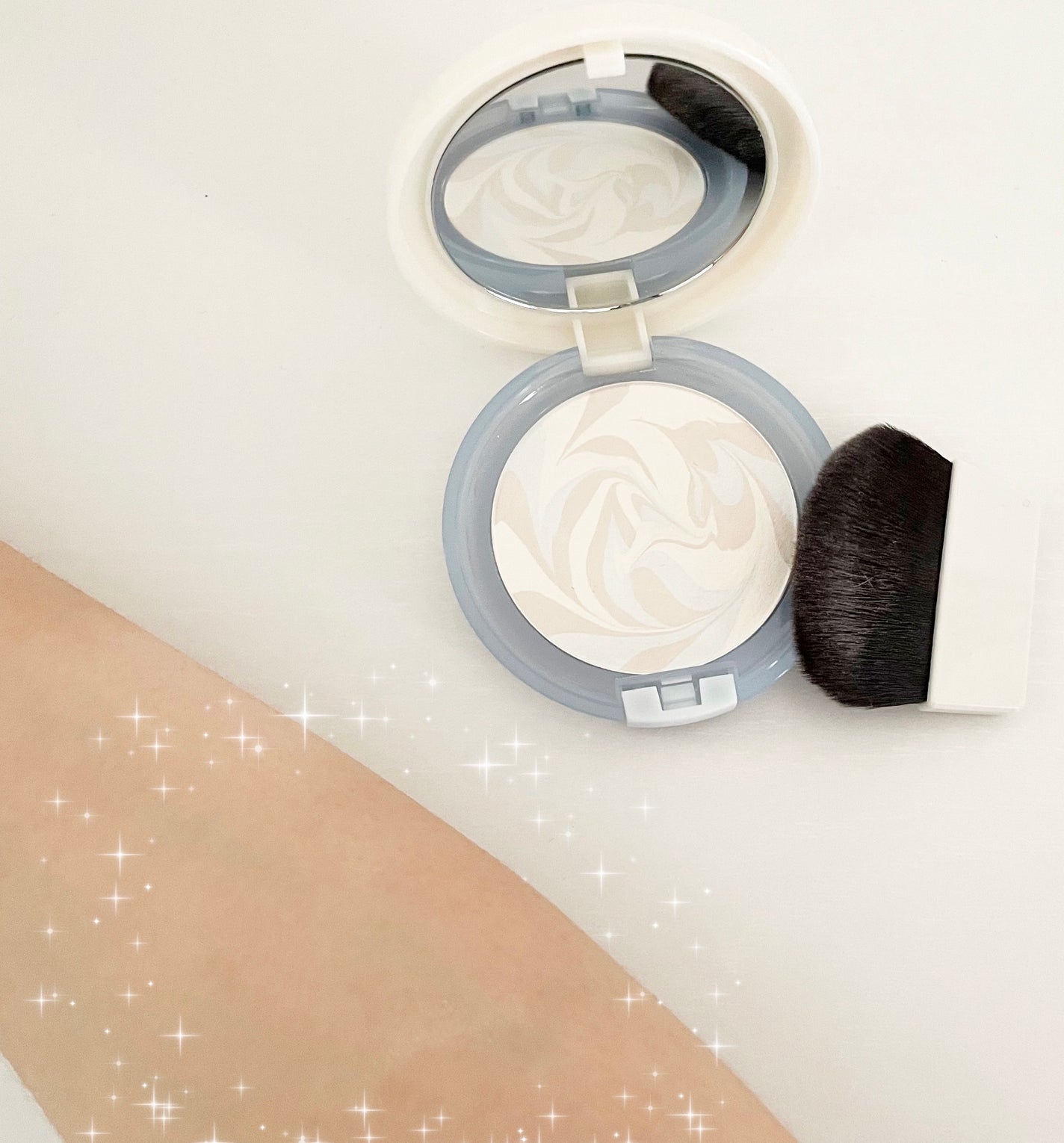 ハーモニカルリフレクトパウダー/excel/プレストパウダーを使ったクチコミ(4枚目)