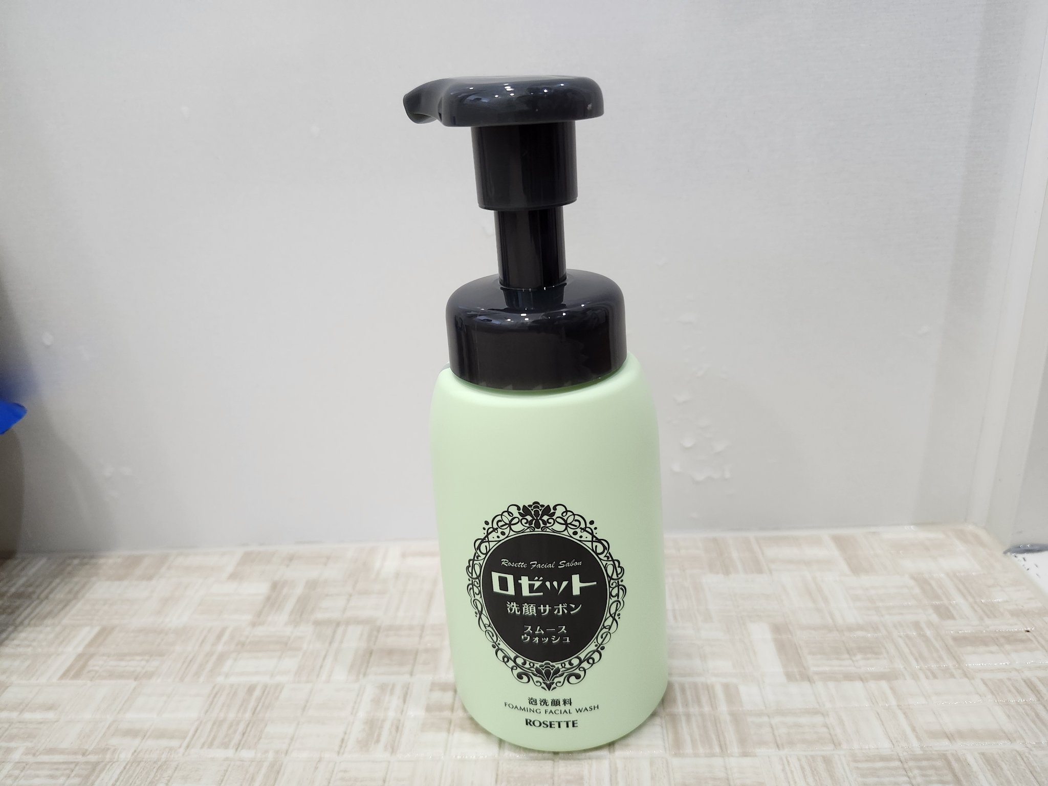 ロゼット洗顔サボン スムースウォッシュ[泡洗顔料] 本品（180ml）/ロゼット/泡洗顔を使ったクチコミ（1枚目）