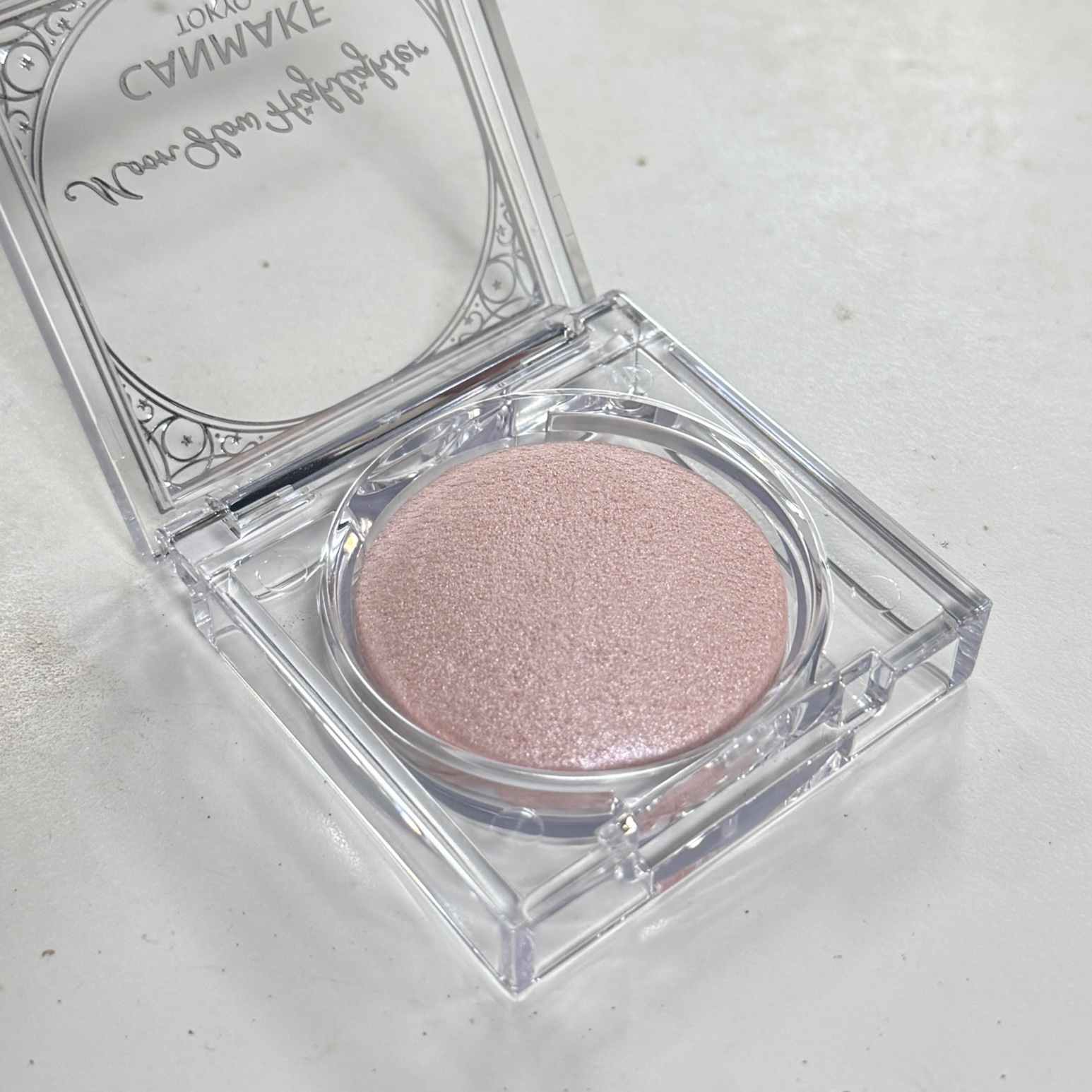 ムーングロウハイライター 02 ムーングロウピンク/キャンメイク/ハイライトを使ったクチコミ（3枚目）