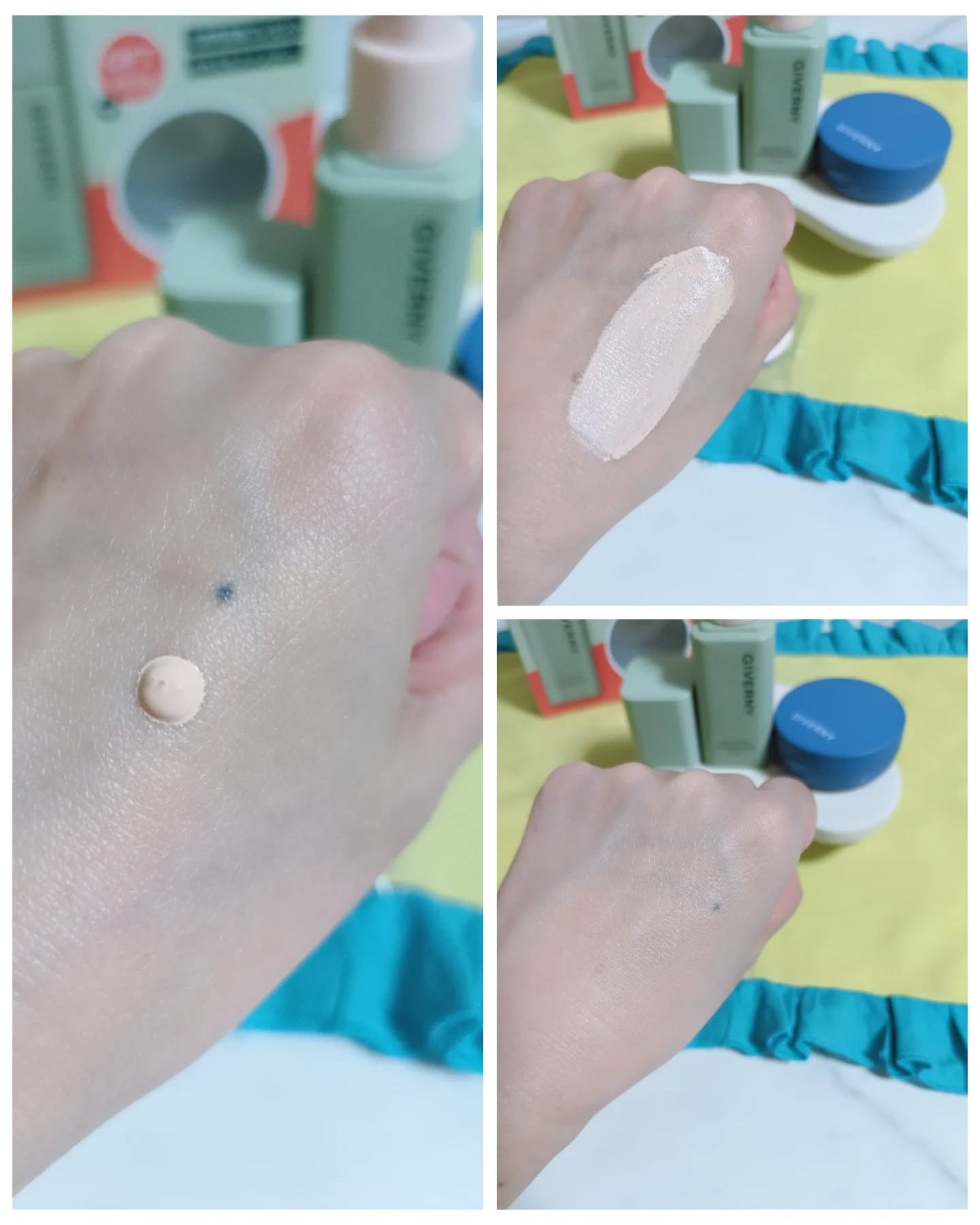 みぃ on LIPS 「【GIVERNY】密着カバーファンデーション+メッシュミニケー..」(3枚目)