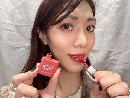 グロウロックゼリーティント/Coralhaze/リップティントを使ったクチコミ(5枚目)