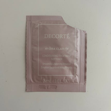 イドラクラリティ コンディショニング トリートメント ソフナー/DECORTÉ/乳液を使ったクチコミ(1枚目)