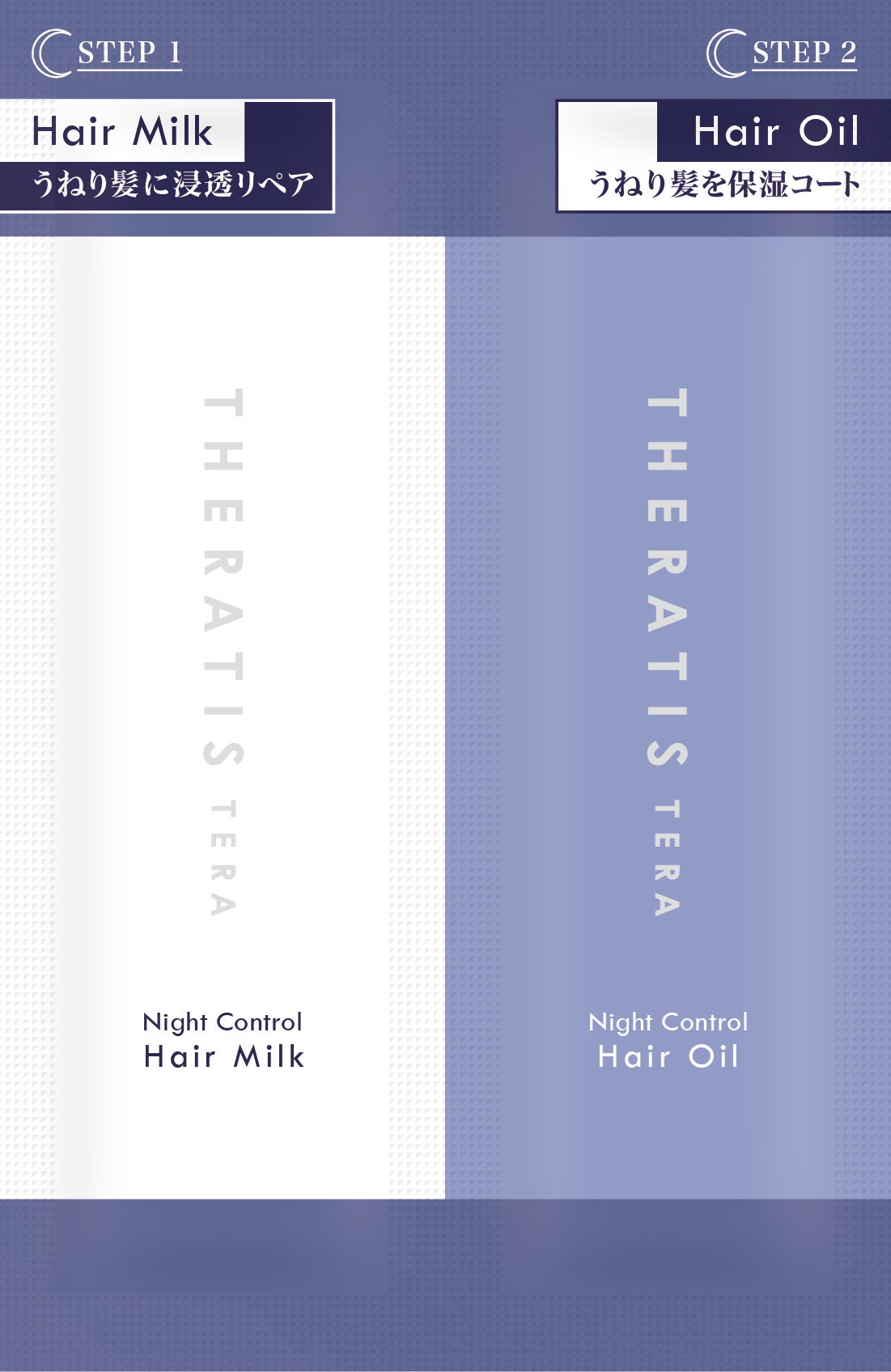 セラティス テラ ナイト コントロール ヘアミルク ヘアミルク 3g+ヘアオイル 3mL