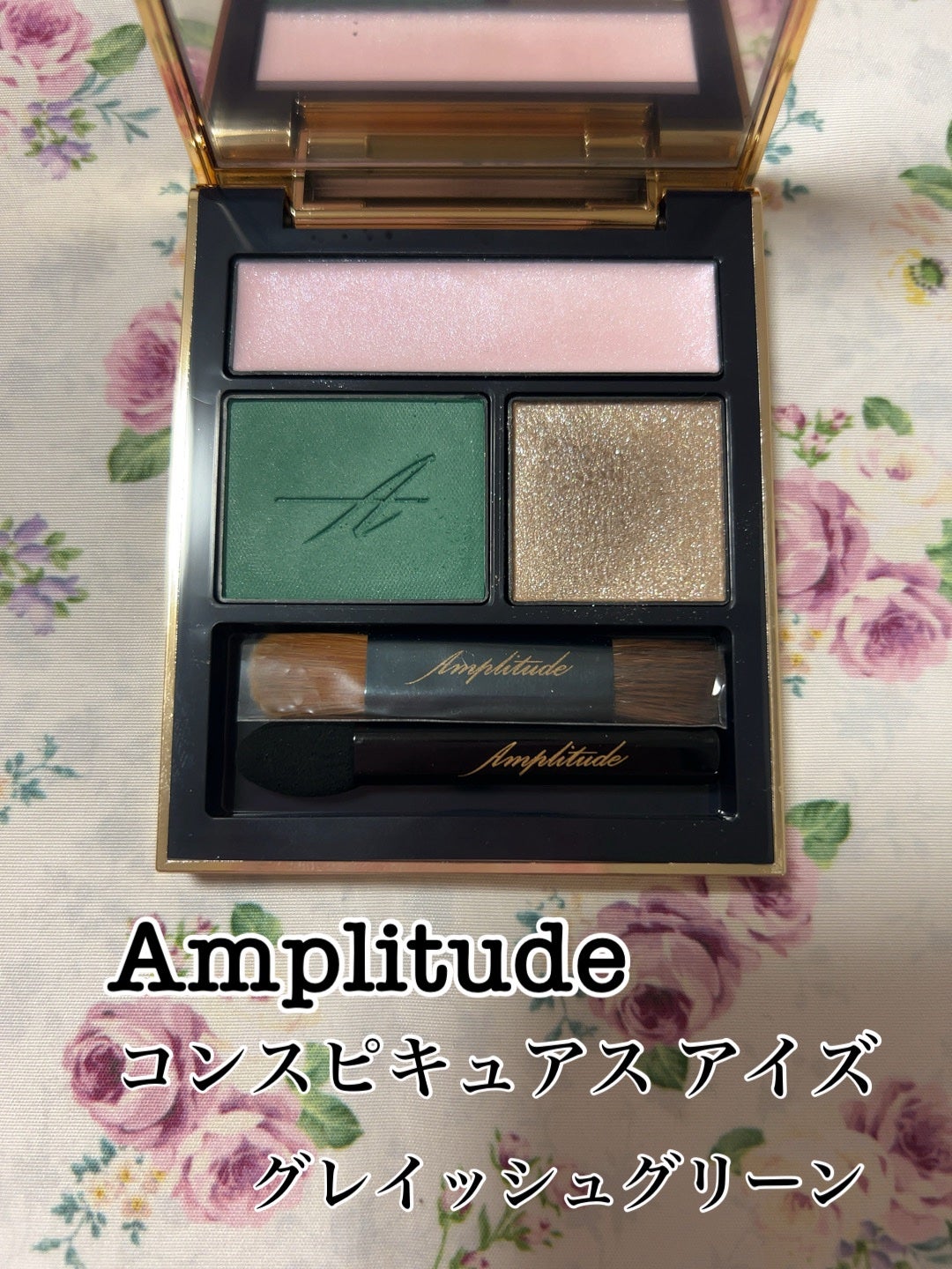 コンスピキュアス アイズ/Amplitude/アイシャドウパレットを使ったクチコミ(1枚目)
