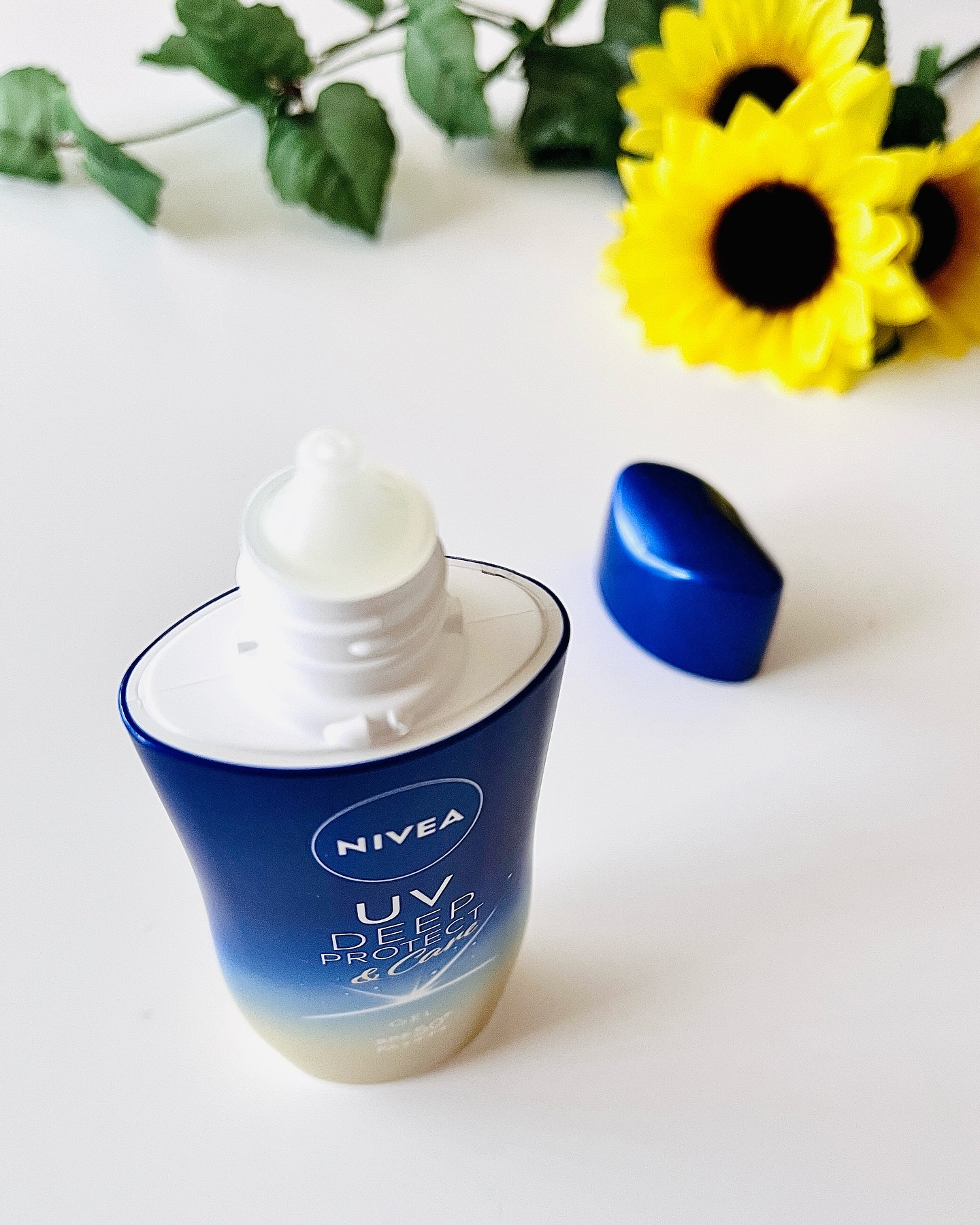 ニベアUV ディープ プロテクト＆ケア ジェル/ニベア/日焼け止めジェルを使ったクチコミ（3枚目）