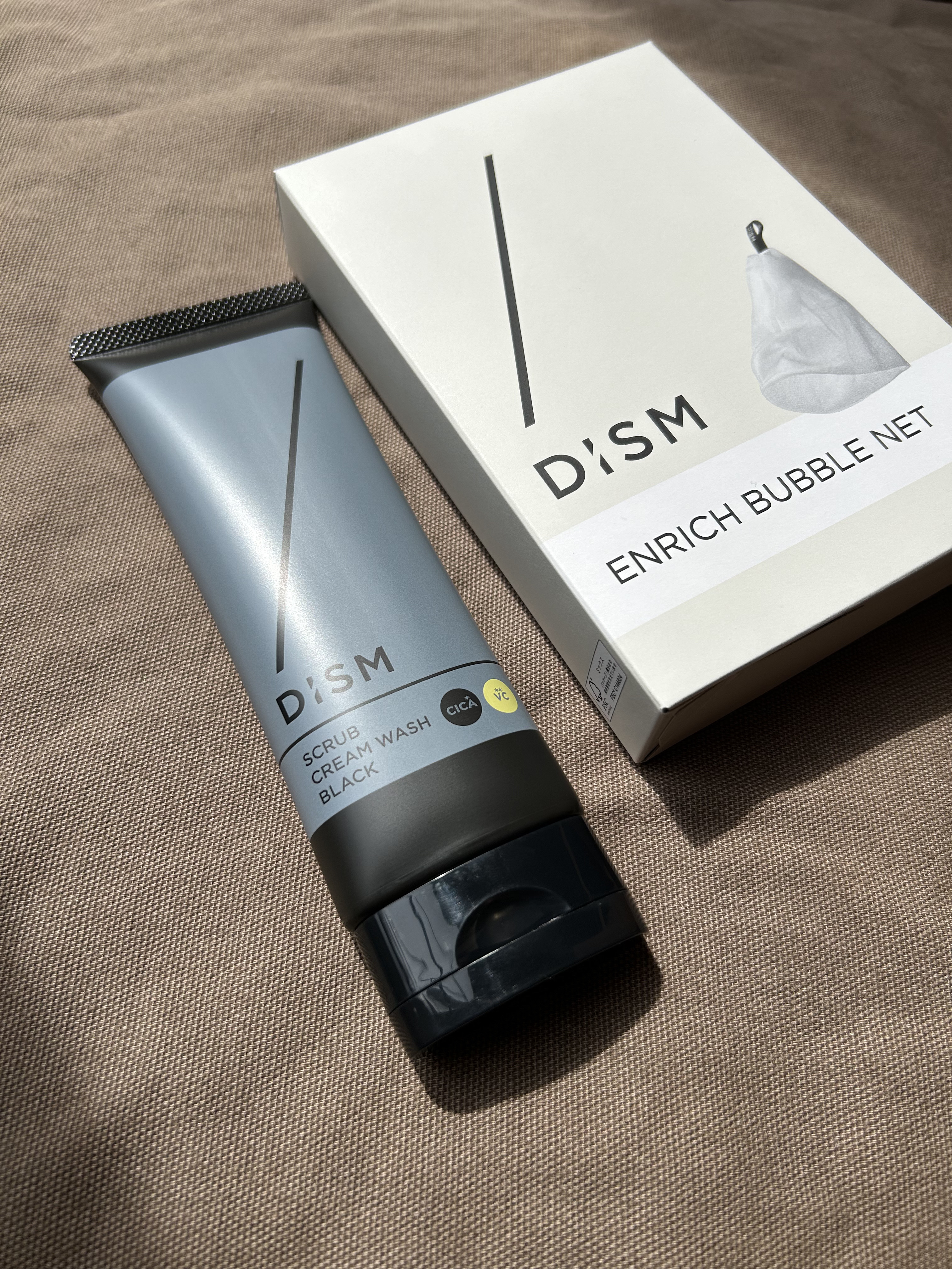 ディズム　スクラブクリームウォッシュ ブラック/DISM/洗顔フォームを使ったクチコミ（1枚目）