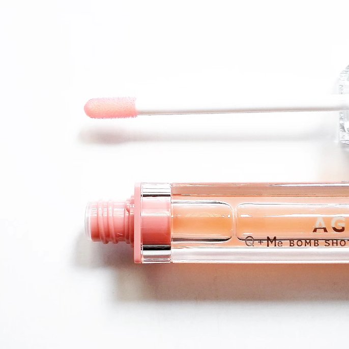 キューミ―ボムショットリッププランパー/AGARISM/リッププランパーを使ったクチコミ（3枚目）