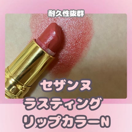 ラスティング リップカラーN/CEZANNE/口紅を使ったクチコミ(1枚目)