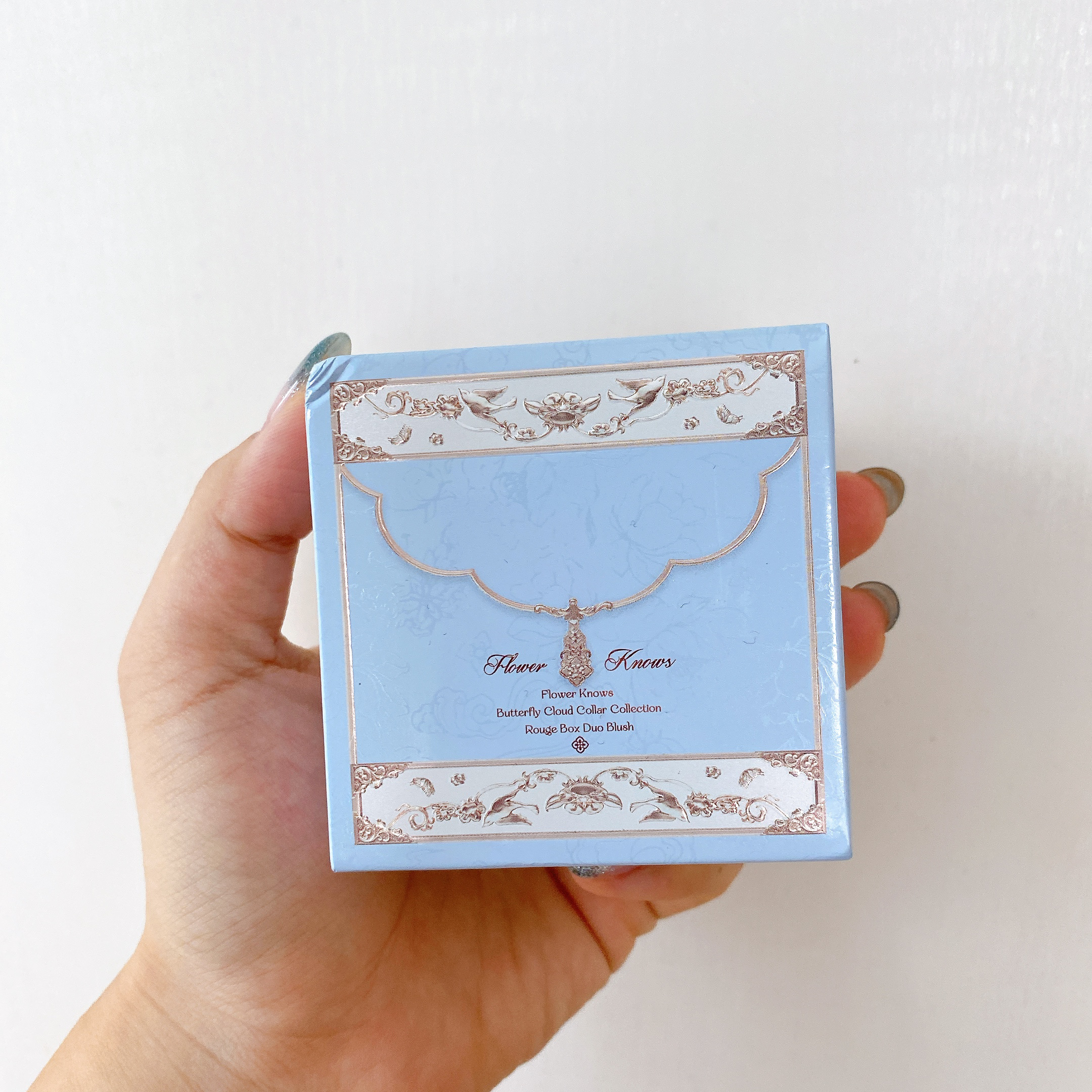 胡蝶雲肩ブラッシュデュオ＜チークカラー＞  /FlowerKnows/パウダーチークを使ったクチコミ（1枚目）