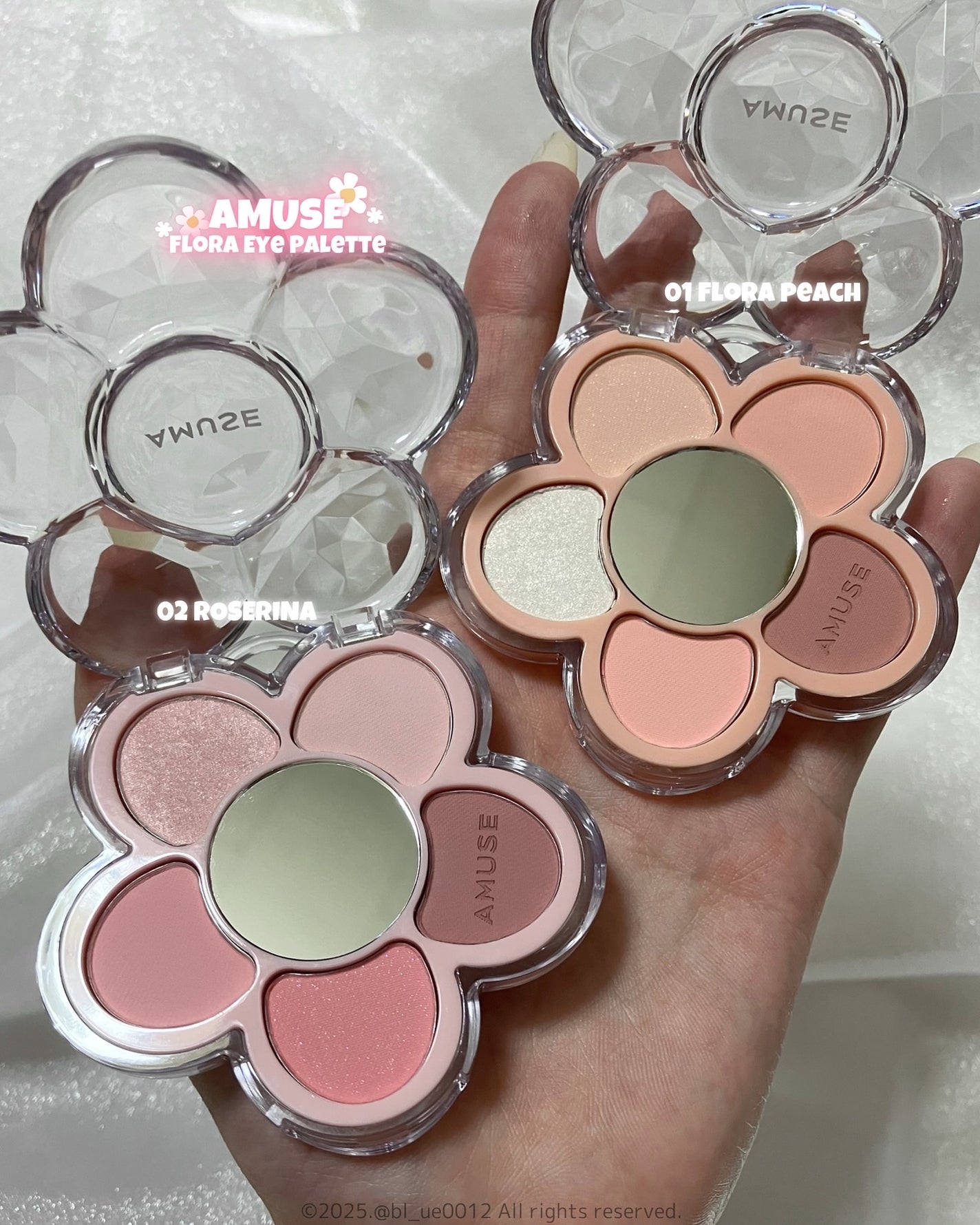 フローラアイパレット/AMUSE/アイシャドウを使ったクチコミ(3枚目)