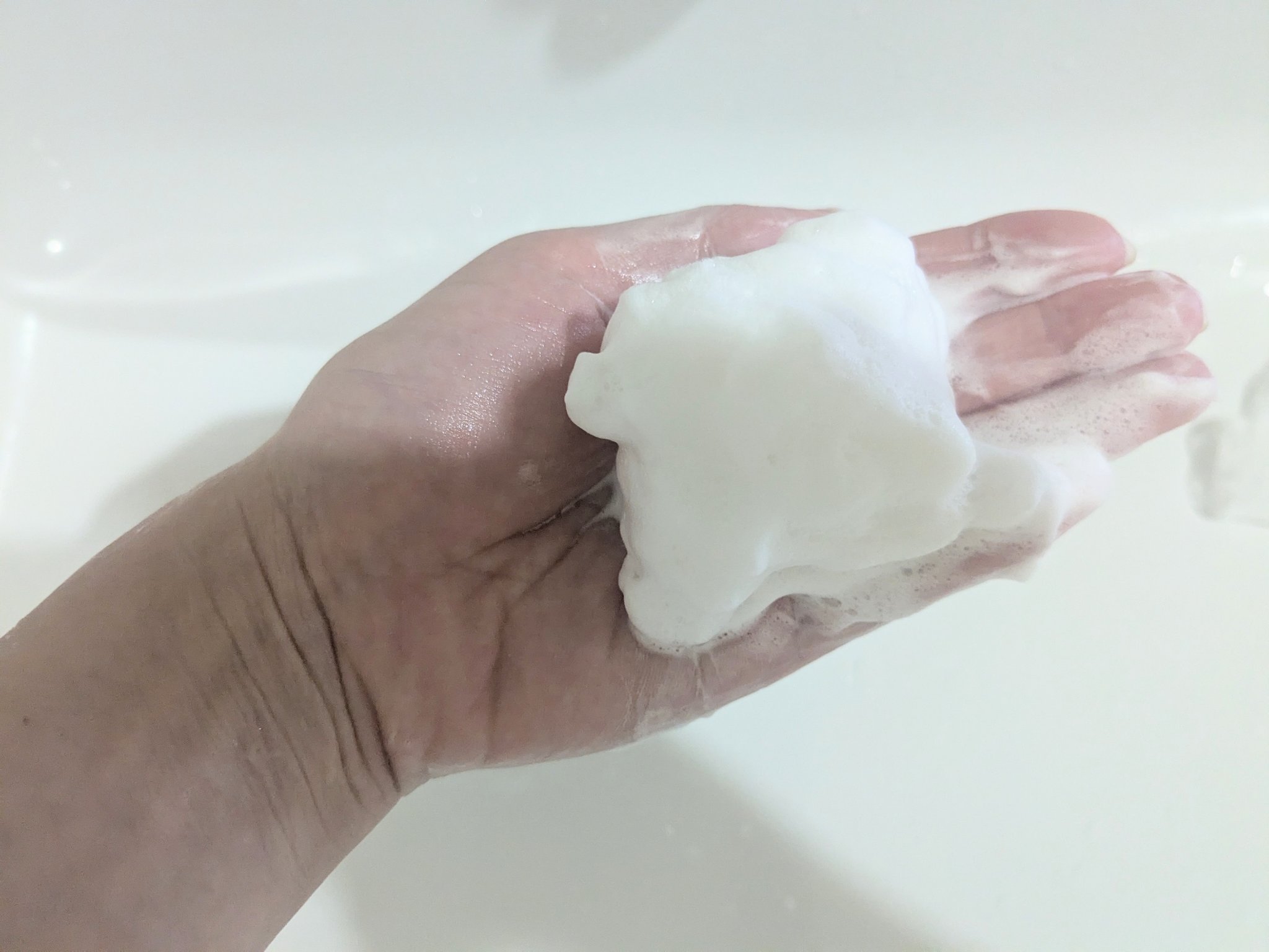 amwビューティー＆コスメ　モイストソープ/amw beauty&cosme/洗顔石鹸を使ったクチコミ（3枚目）