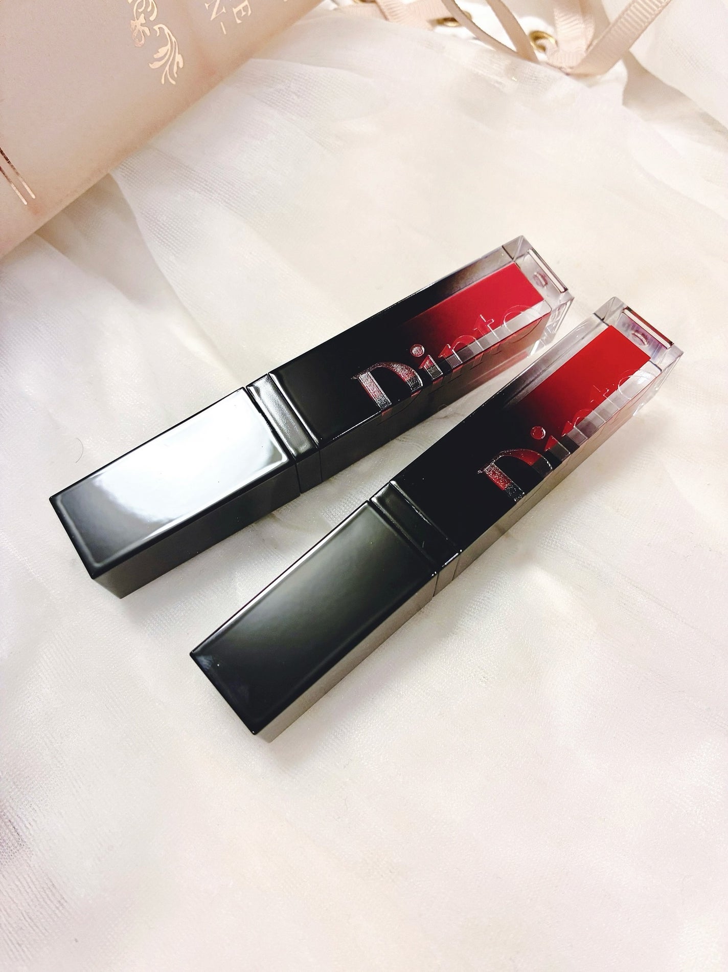 ディープキスド プランピング リップエナメル/Dinto/リップグロスを使ったクチコミ(6枚目)