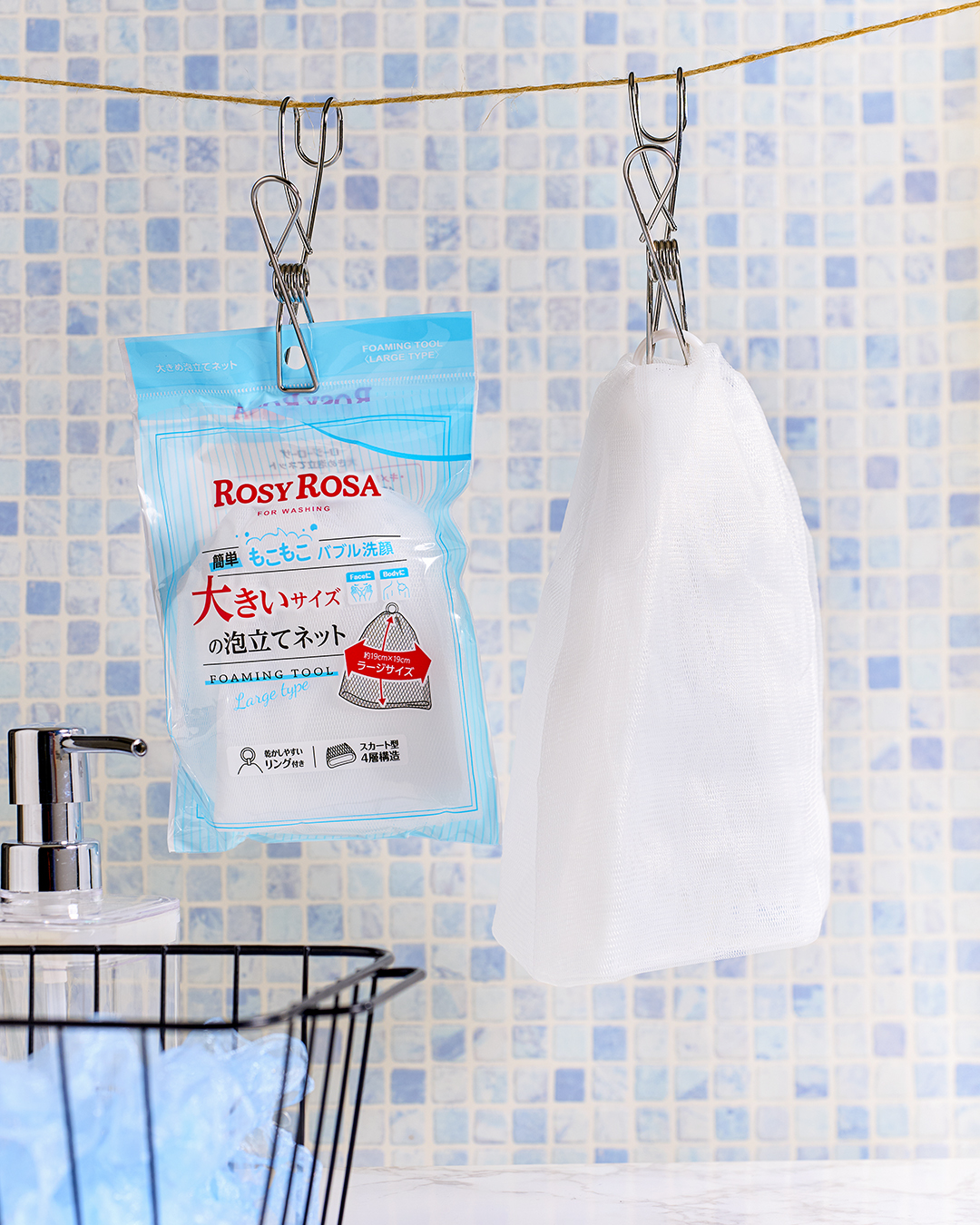 大きめ泡立てネット /ロージーローザ/その他スキンケアグッズを使ったクチコミ（1枚目）