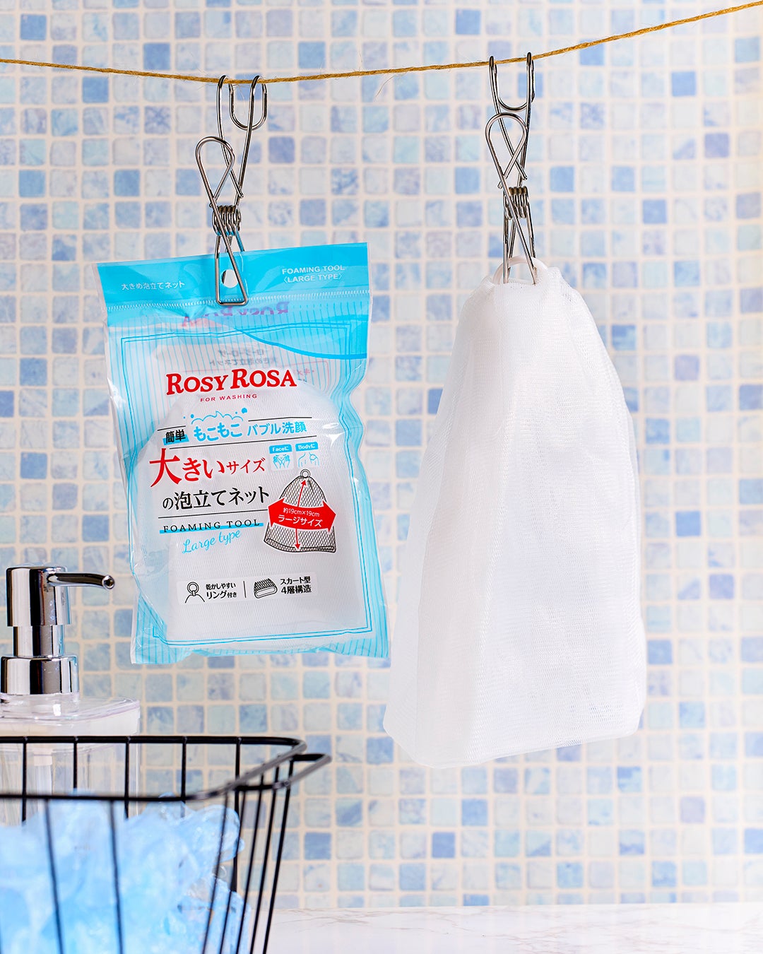 大きめ泡立てネット /ロージーローザ/その他スキンケアグッズを使ったクチコミ(1枚目)