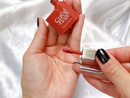 グロウロックゼリーティント/Coralhaze/リップティントを使ったクチコミ(2枚目)