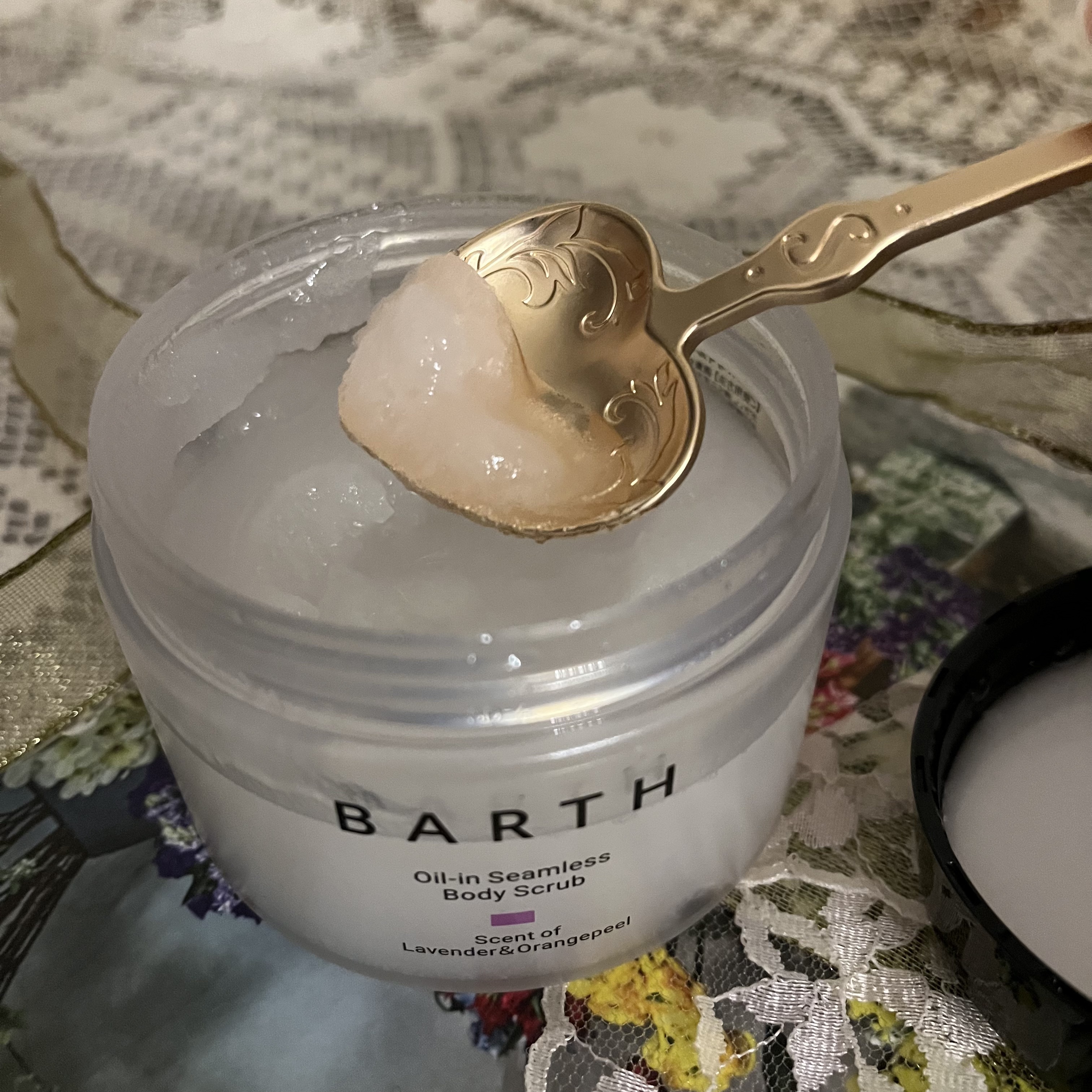 BARTH オイルイン シームレス ボディスクラブ/BARTH/ボディスクラブを使ったクチコミ（3枚目）