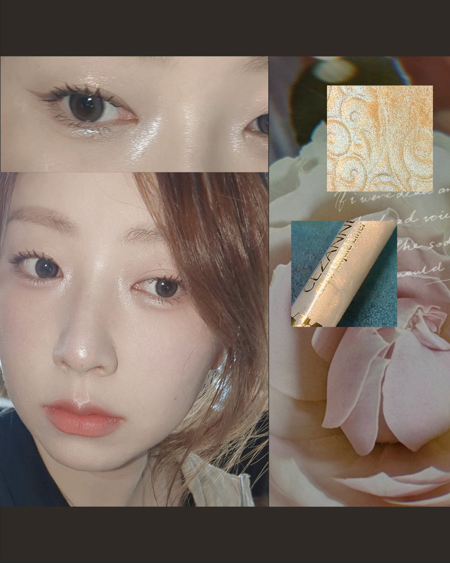 KURI-KURI Olive Brown（S）/IamMe/カラーコンタクトレンズを使ったクチコミ（3枚目）