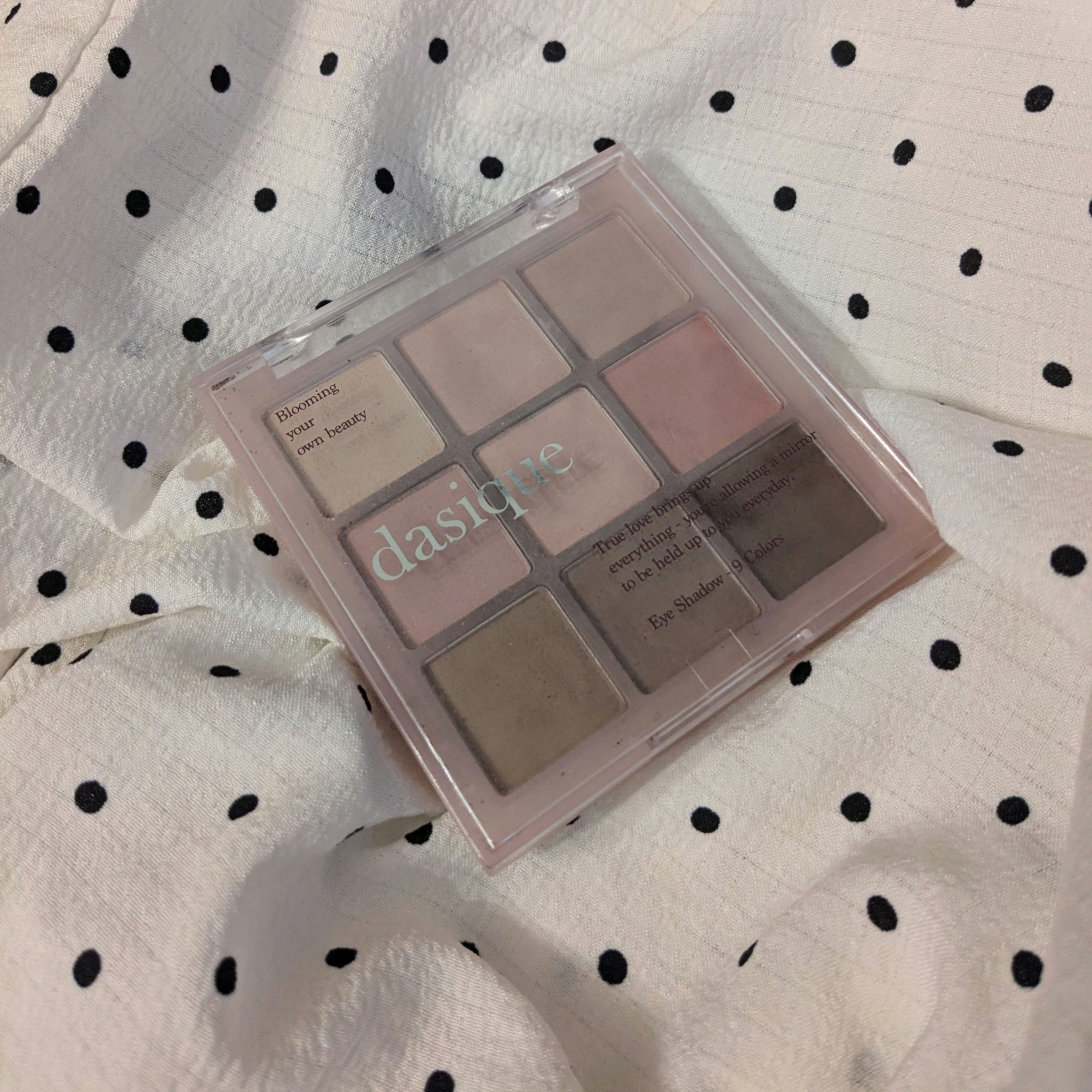 シャドウパレット/dasique/アイシャドウパレットを使ったクチコミ（2枚目）