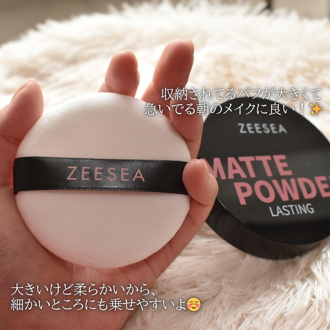 大容量オイルコントロールセッティングパウダー/ZEESEA/ルースパウダーを使ったクチコミ(2枚目)