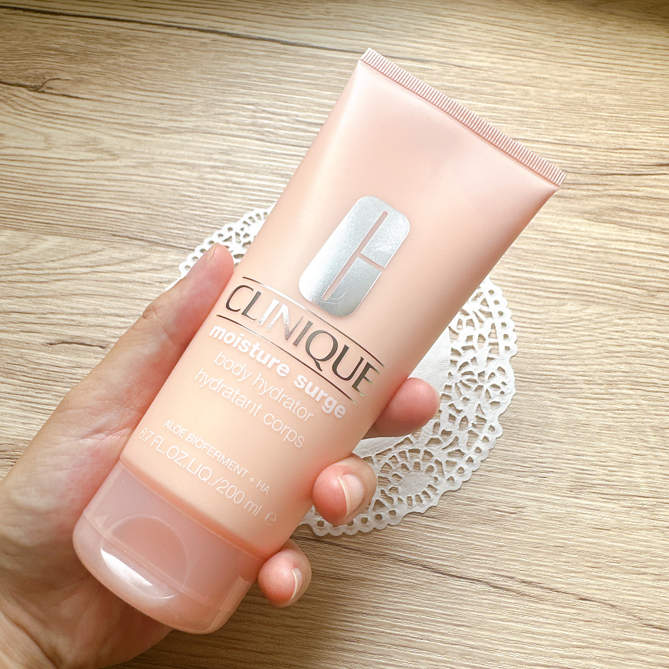 モイスチャー サージ ボディ ハイドレーター/CLINIQUE/ボディミルクを使ったクチコミ（2枚目）