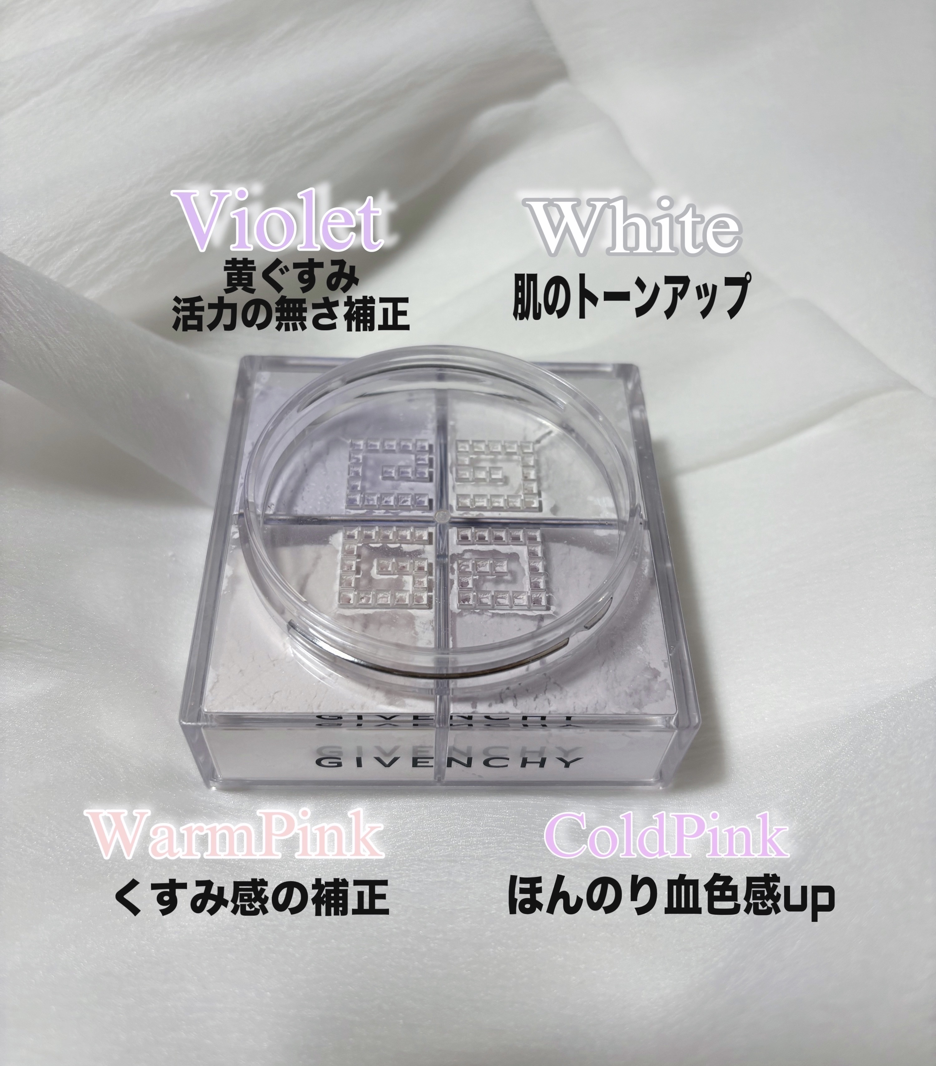 プリズム・リーブル/GIVENCHY/ルースパウダーを使ったクチコミ（2枚目）