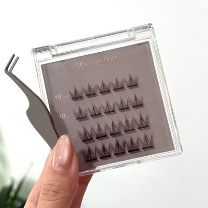 1秒まつエク クラウンタイプ ブラウン(10-12mm)/Miss eye d'or/つけまつげを使ったクチコミ(2枚目)