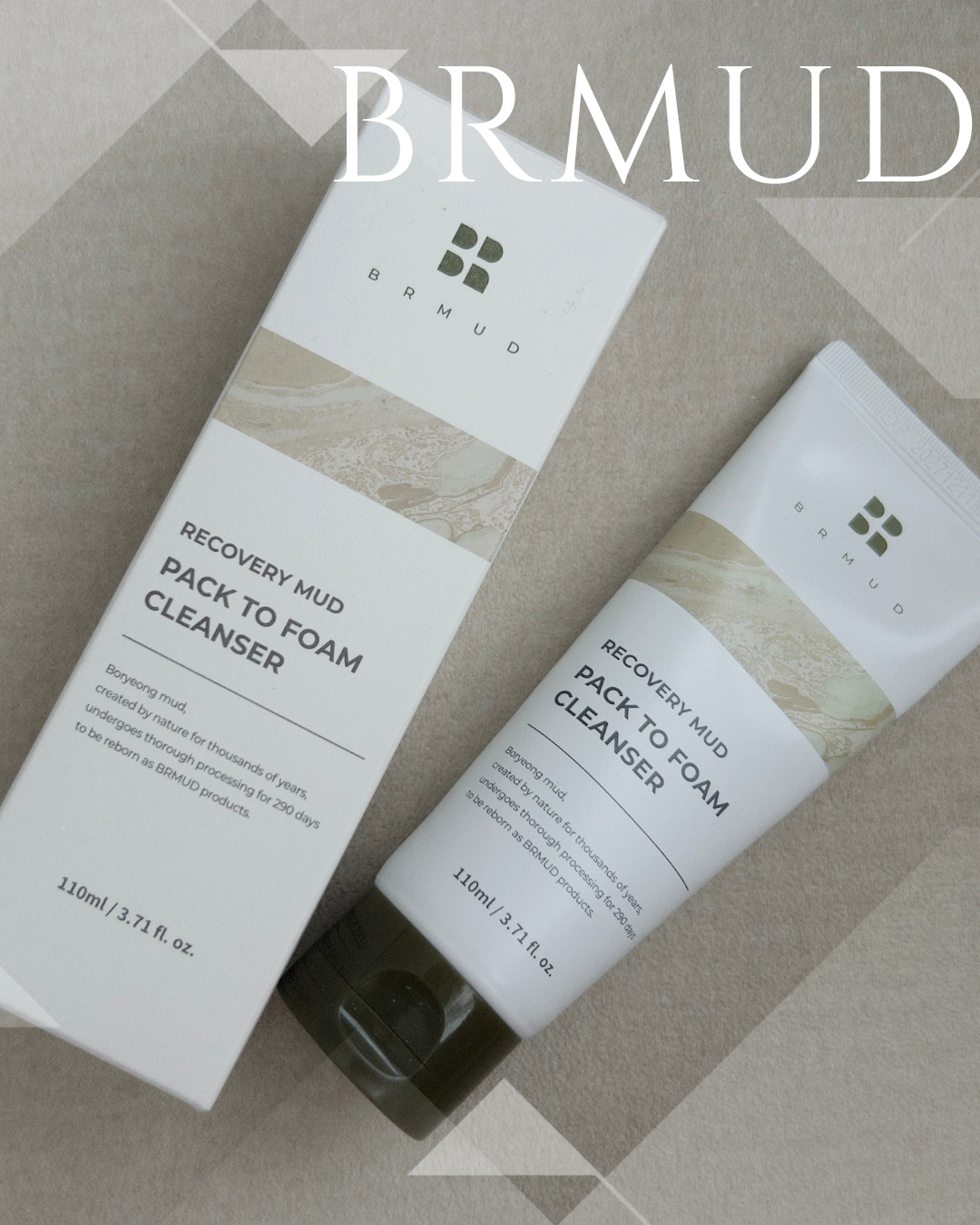 リカバリーマッドバックツーフォームクレンザー/BRMUD/洗顔フォームを使ったクチコミ(1枚目)