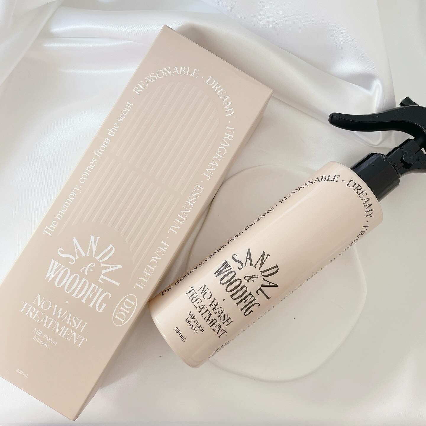 ミルクプロテインインテンシブ ノーウォッシュアンプルトリートメント  フローリストガーデン/odiD/ヘアミルクを使ったクチコミ（2枚目）