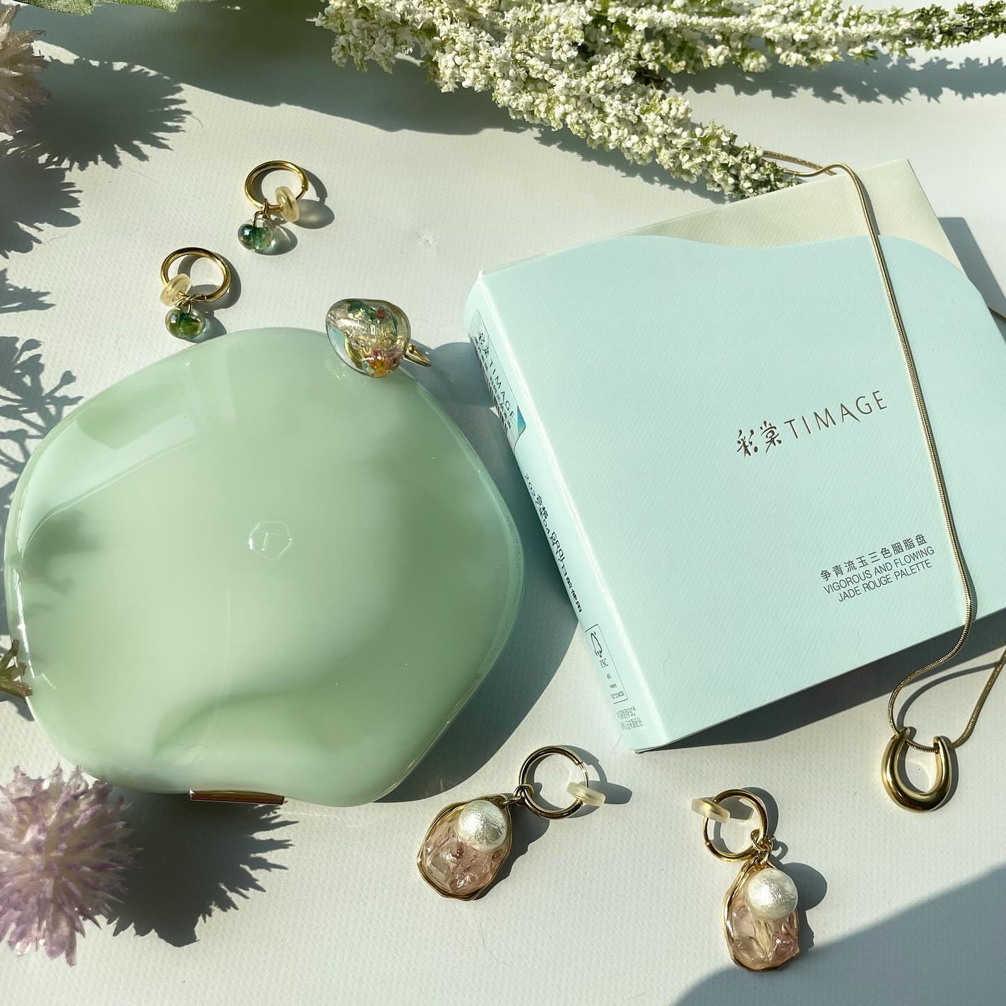 TIMAGE 3色チークパレット/TIMAGE/パウダーチークを使ったクチコミ(4枚目)