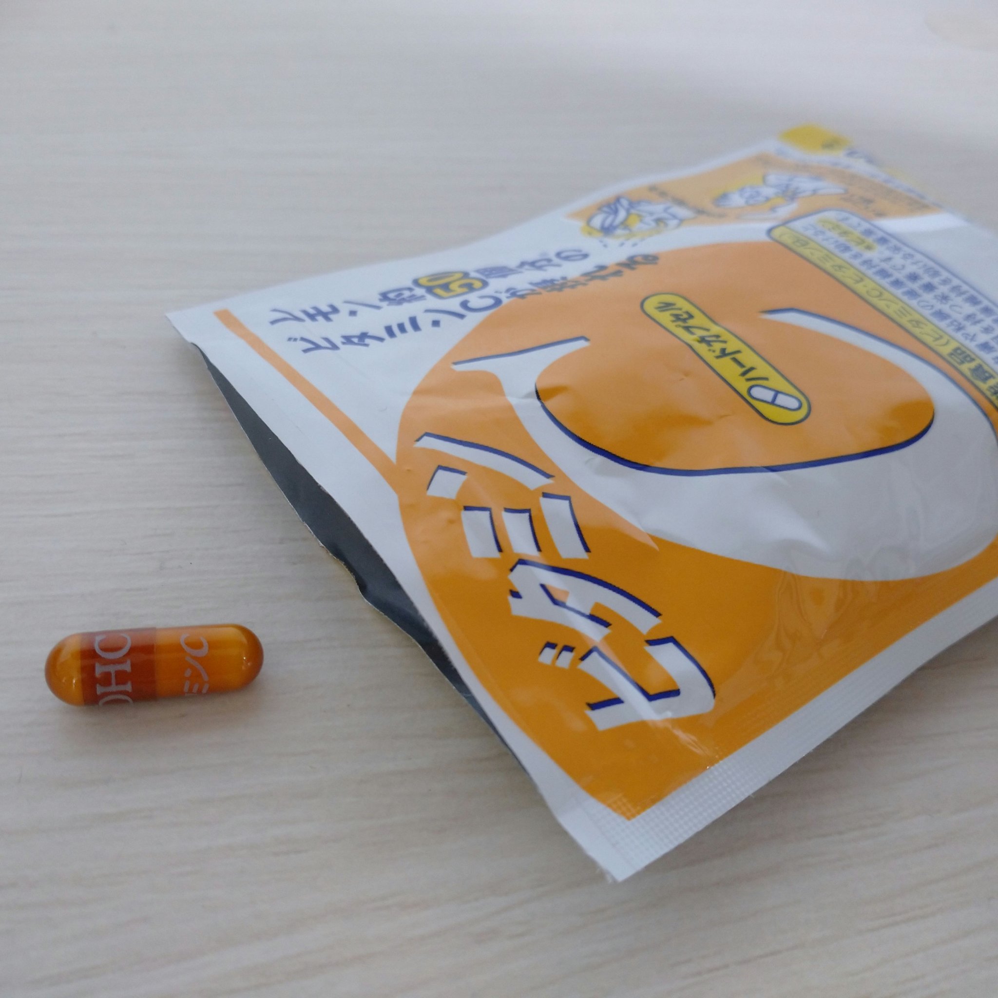 DHC ビタミンＣハードカプセル/DHC/美容サプリメントを使ったクチコミ（2枚目）