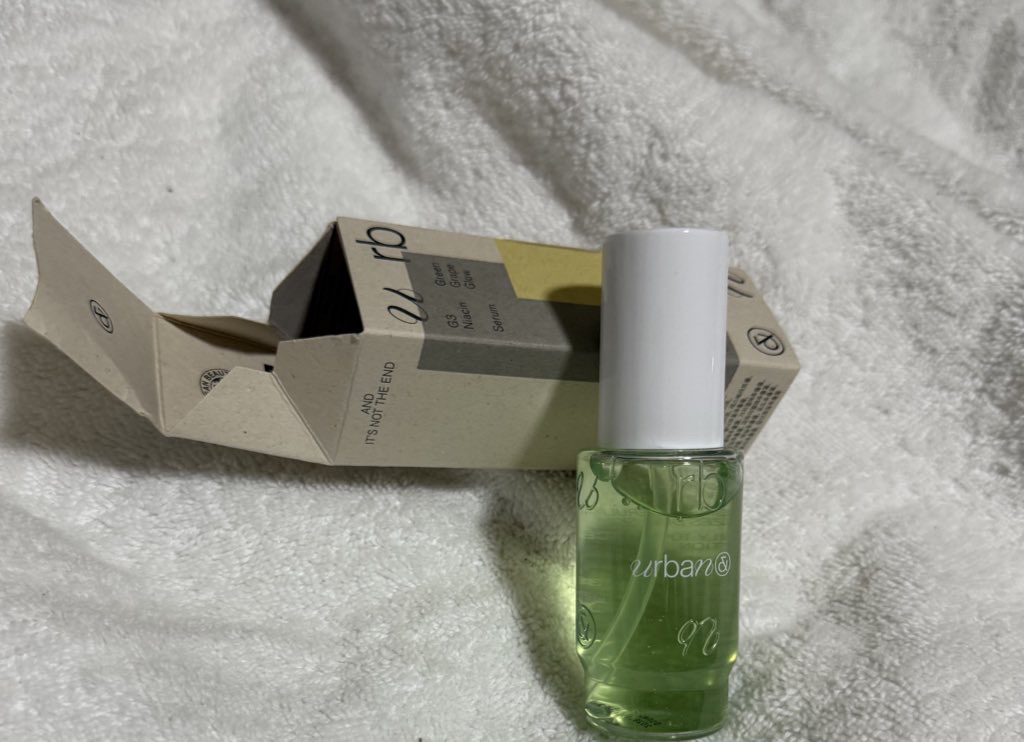 G3ナイアシンセラム/urbanand/美容液を使ったクチコミ（2枚目）